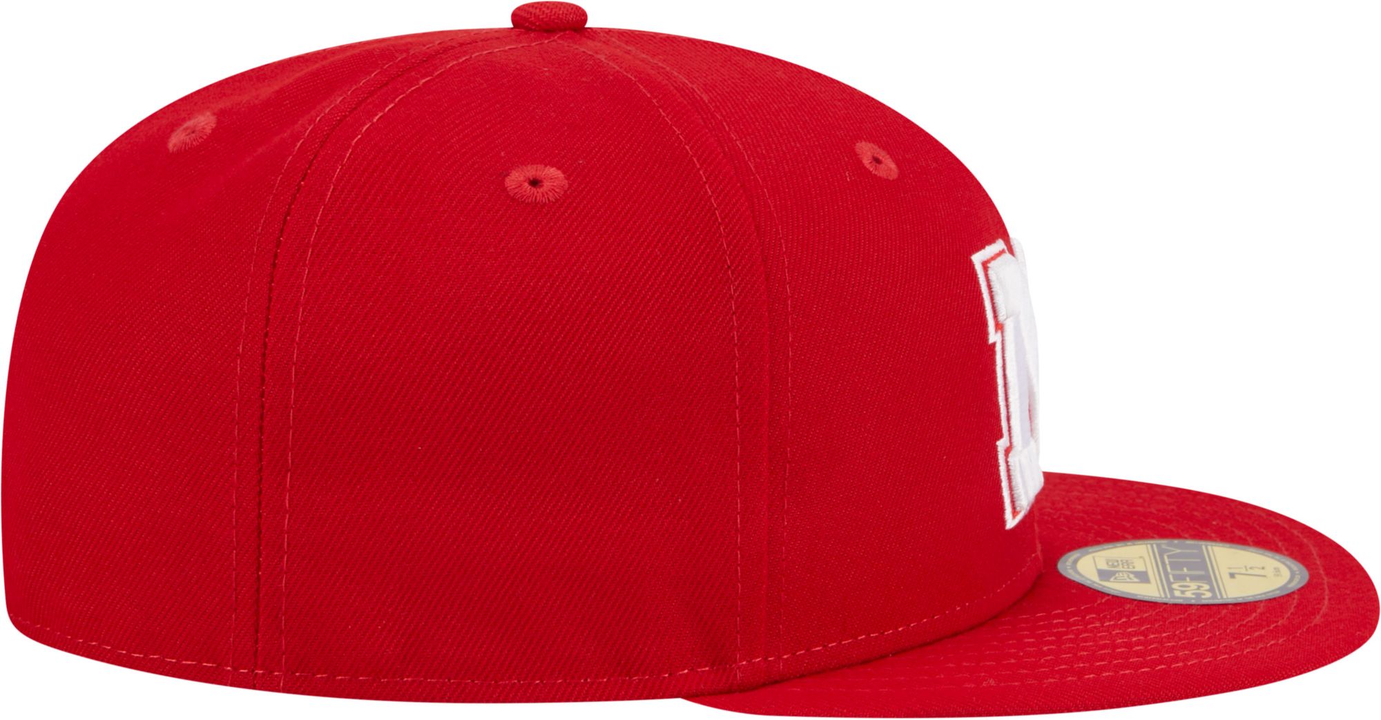 New Era Men's Nebraska Cornhuskers Scarlet 59Fifty Fitted Hat