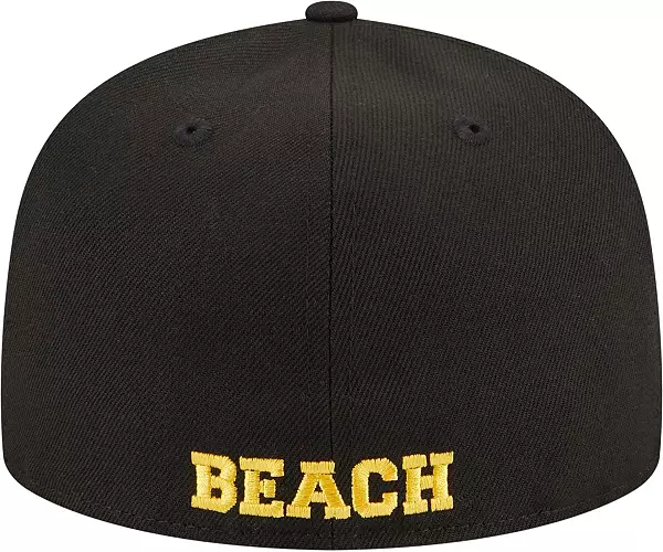 Long Beach State 49ers Top of the World Slice Adjustable Hat - Black