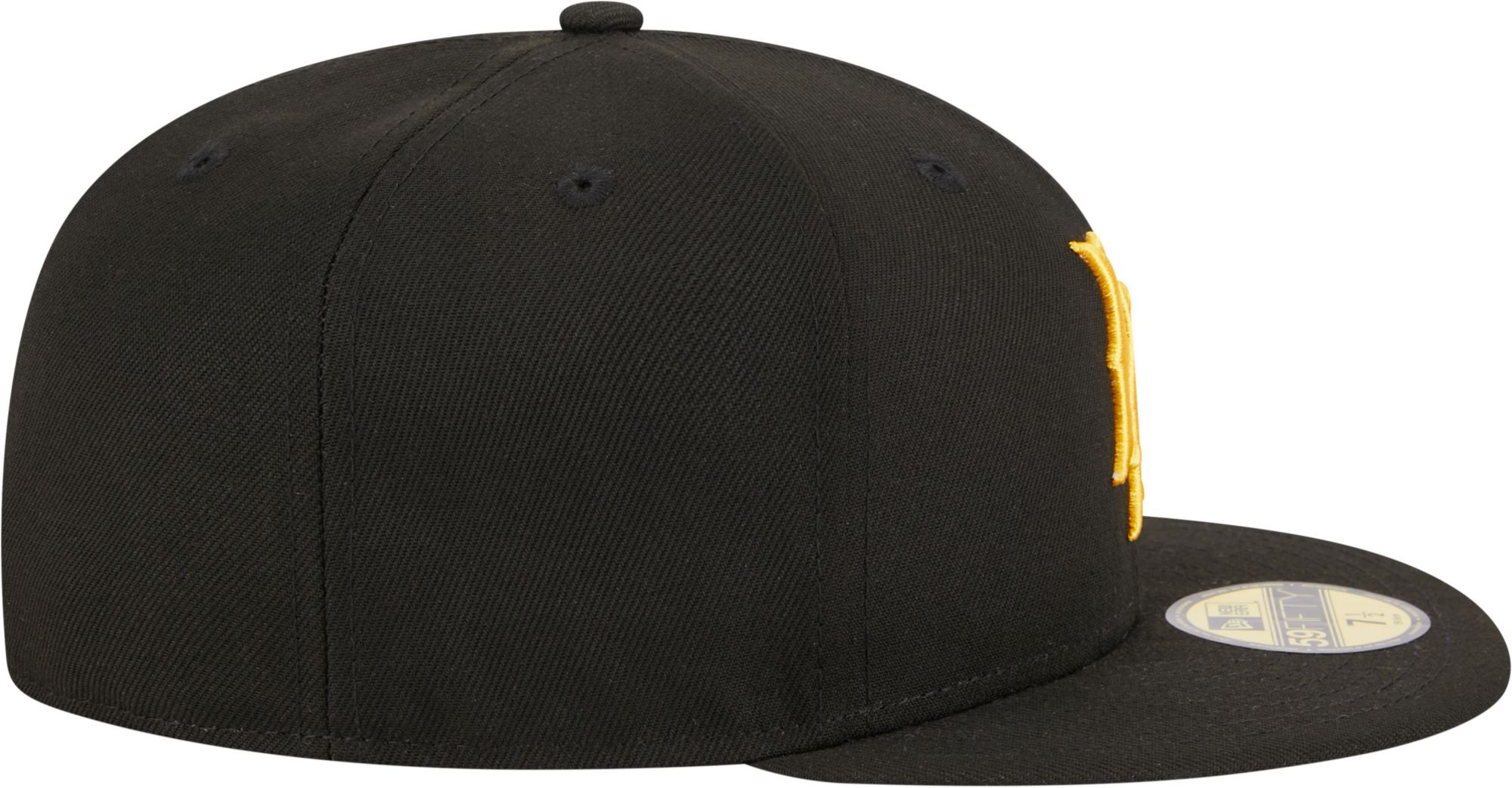 New Era Men's Long Beach State 49ers Black 59Fifty Fitted Hat product image