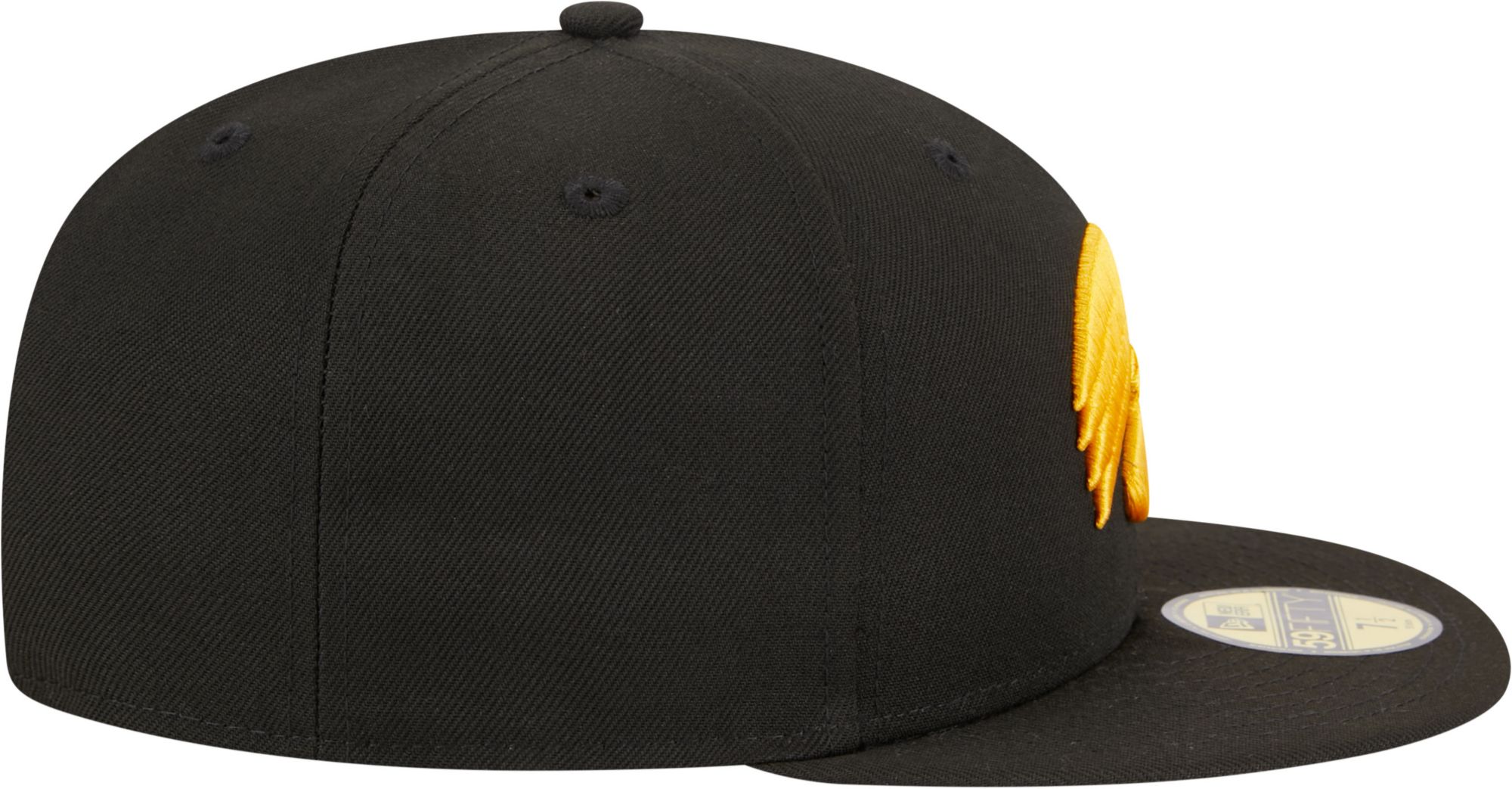New Era Men's Iowa Hawkeyes Black 59Fifty Fitted Hat product image