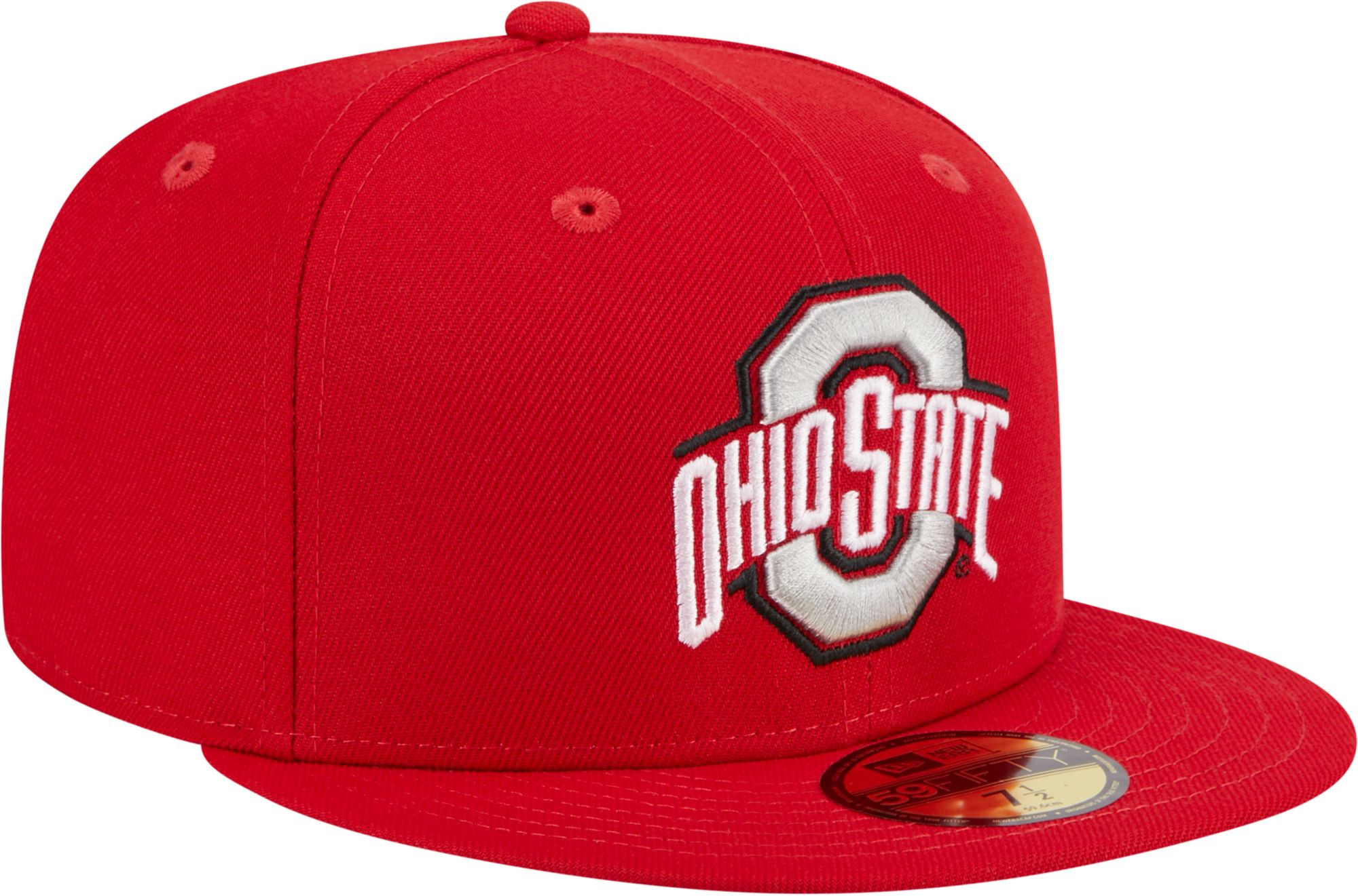 New Era Men's Ohio State Buckeyes Scarlet 59Fifty Fitted Hat product image
