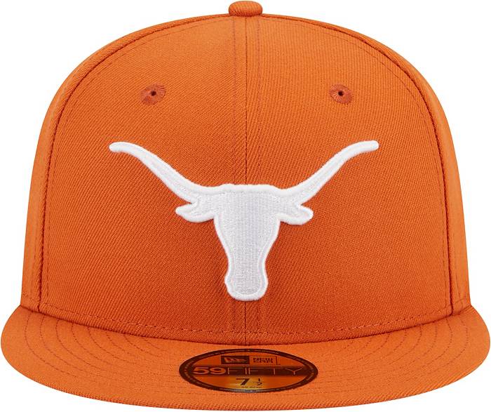 Columbia Men's Texas Longhorns Burnt Orange PFG Flag Mesh Fitted Hat
