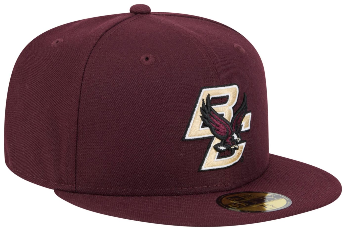 New Era Men s Boston College Eagles Maroon 59Fifty Fitted Hat Dick s Sporting Goods