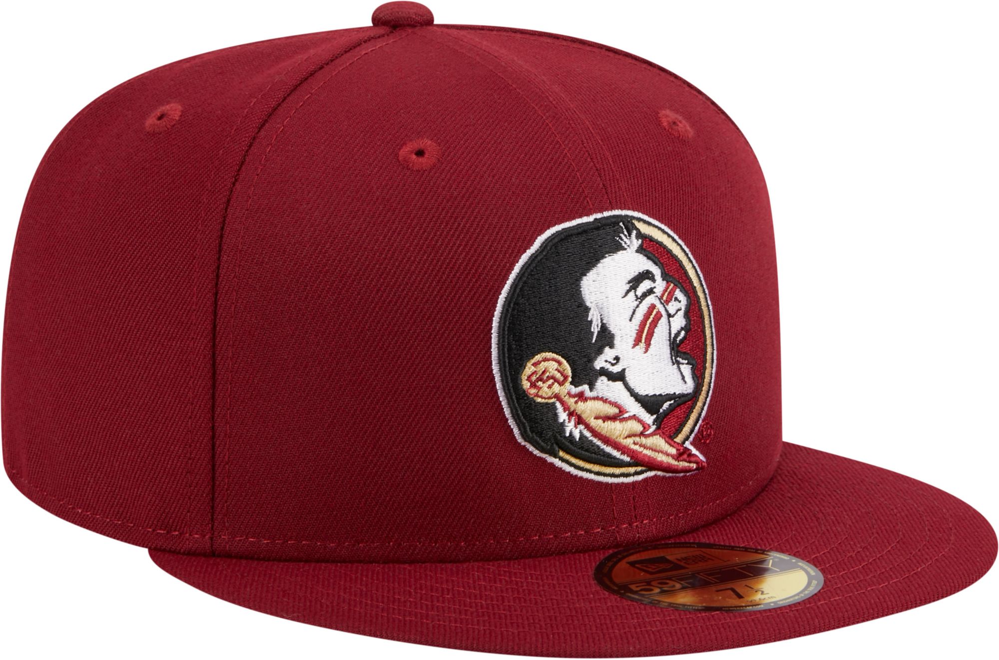 New Era Men's Florida State Seminoles Garnet 59Fifty Fitted Hat