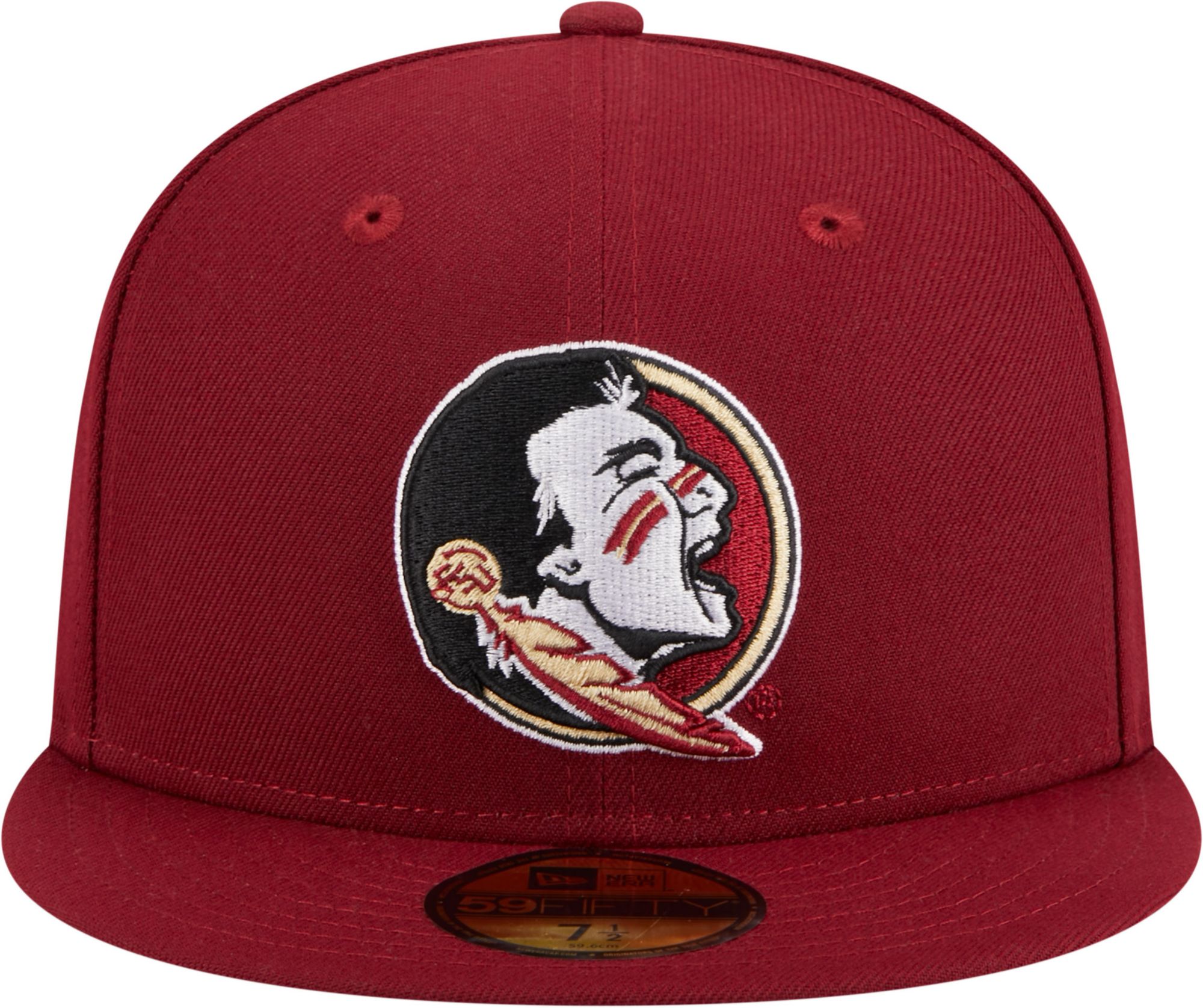 New Era Men's Florida State Seminoles Garnet 59Fifty Fitted Hat