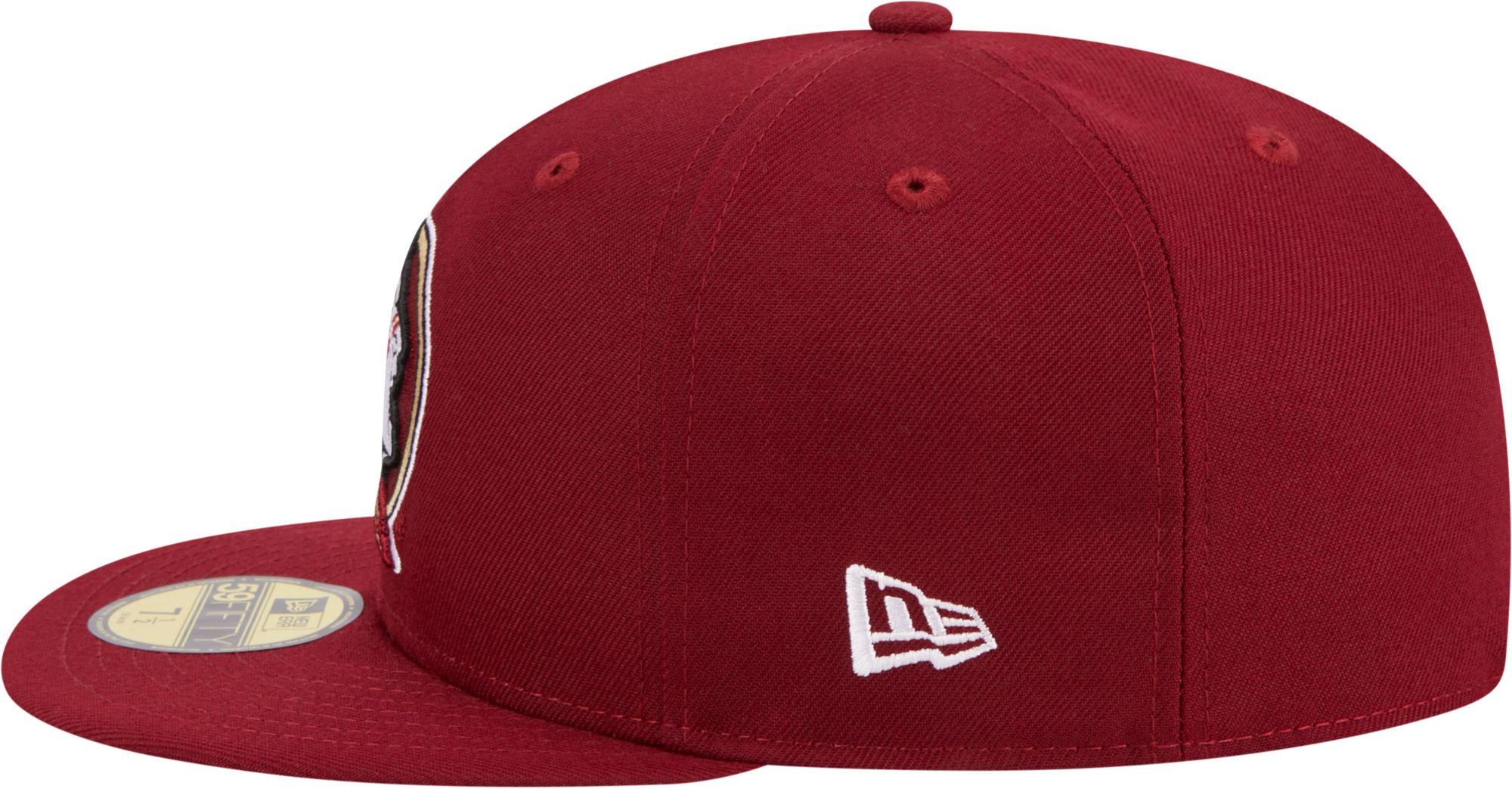 New Era Men's Florida State Seminoles Garnet 59Fifty Fitted Hat