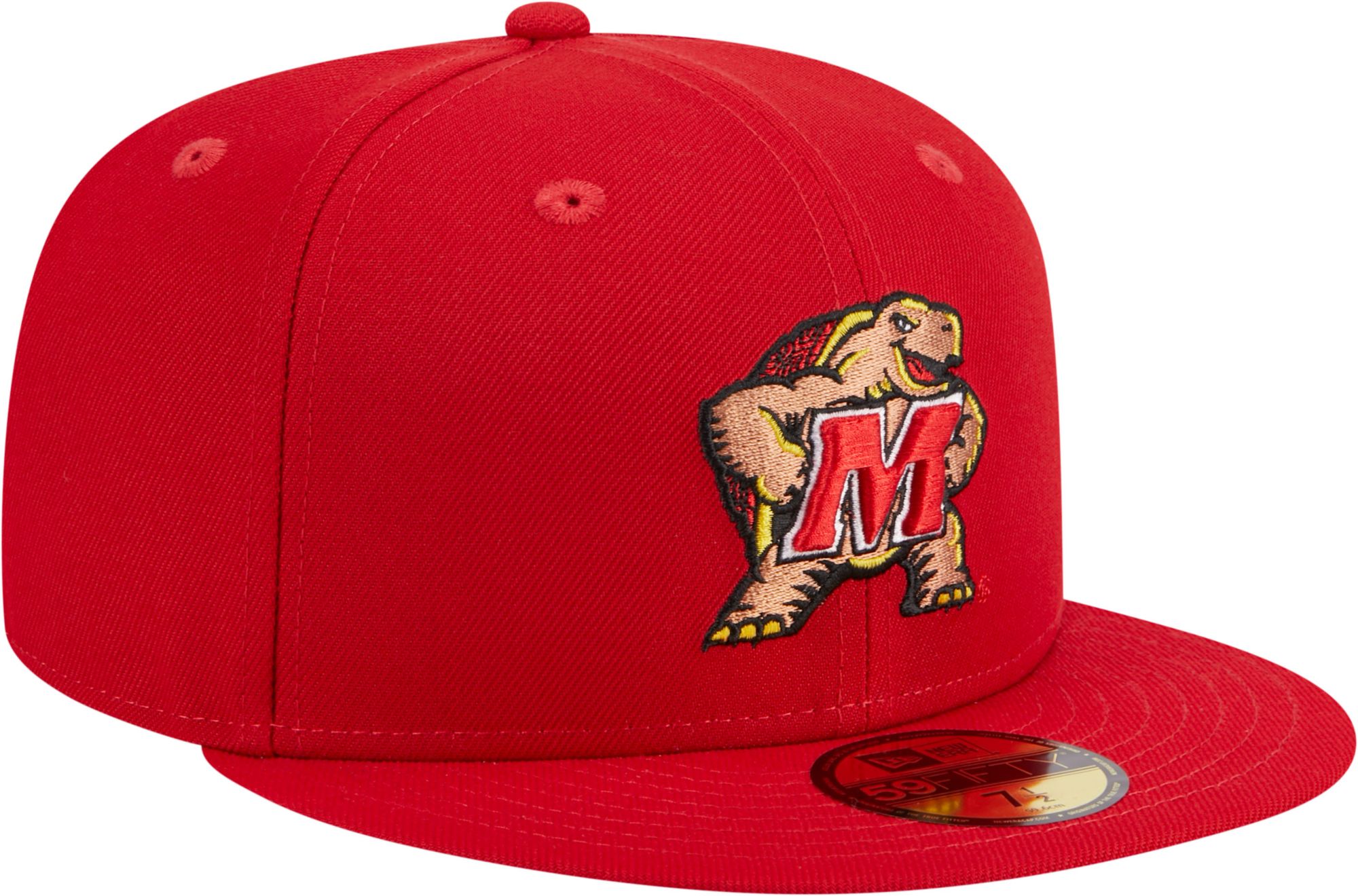 New Era Men's Maryland Terrapins Red 59Fifty Fitted Hat product image