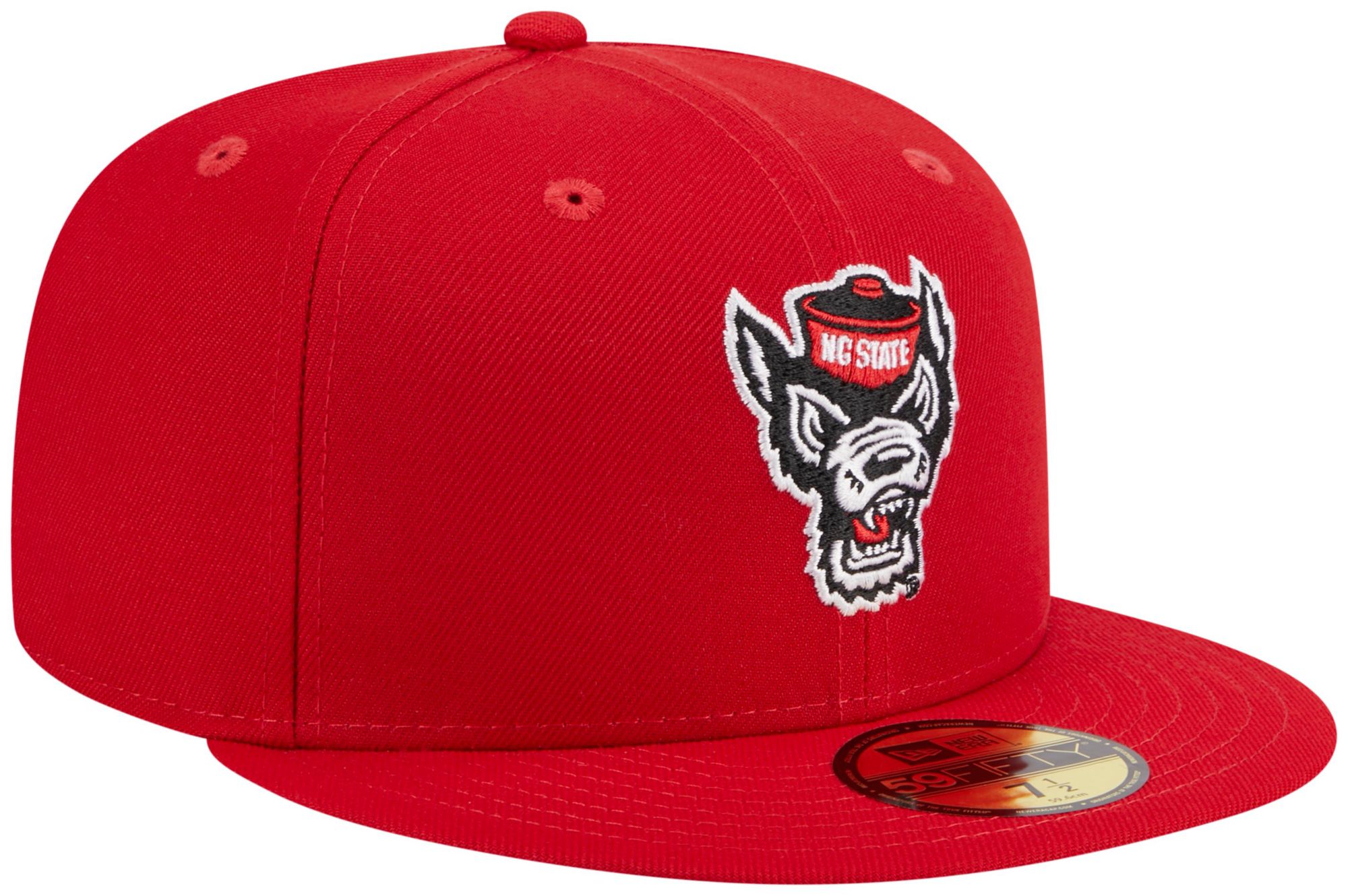 New Era Men's NC State Wolfpack Red 59Fifty Fitted Hat product image