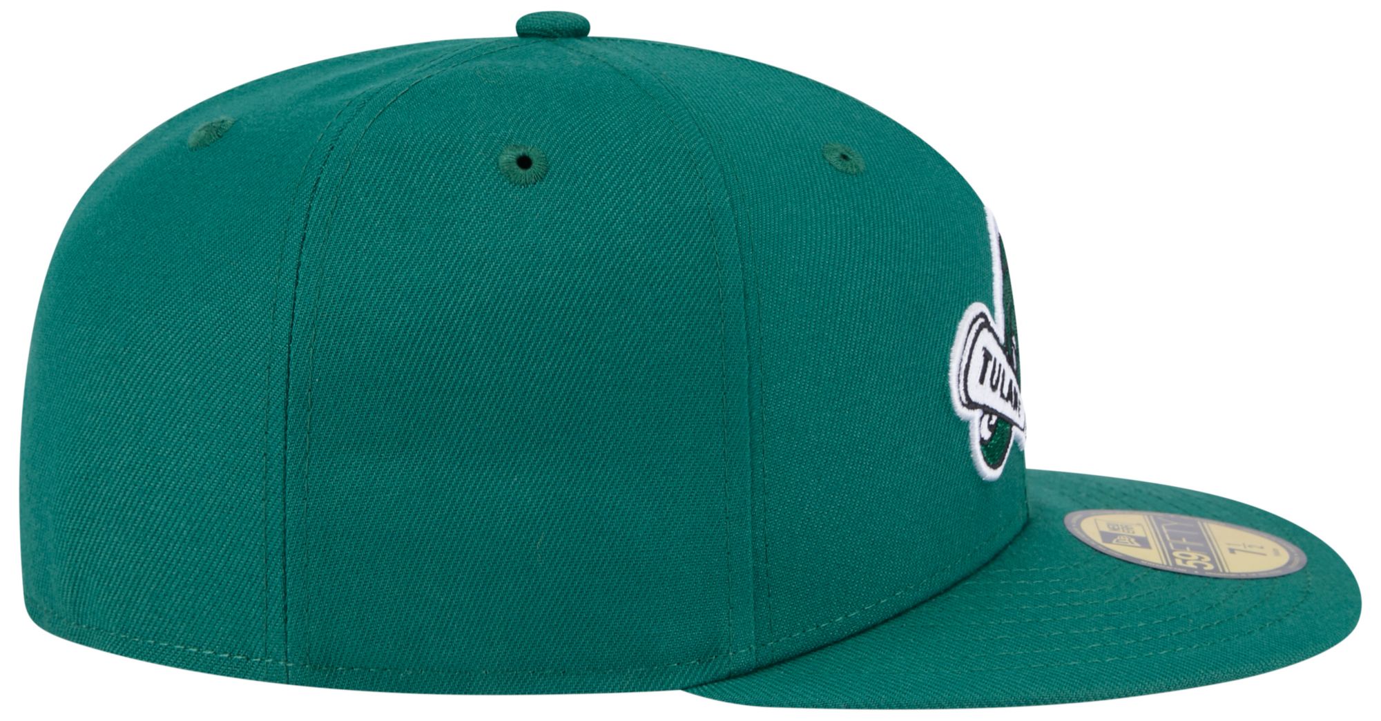 New Era Adult Tulane Green Wave Green Logo 59Fifty Fitted Hat product image
