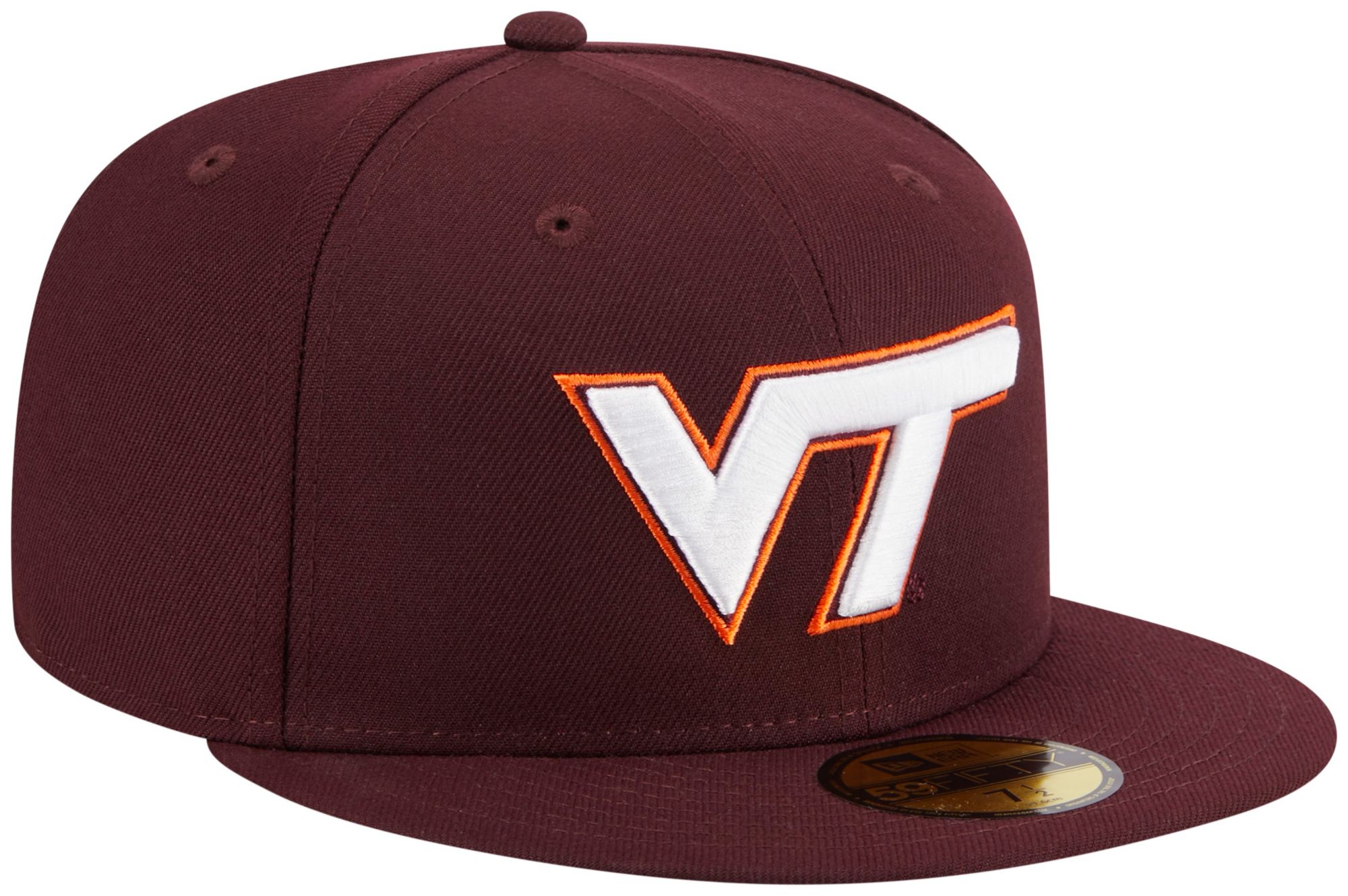 New Era Men's Virginia Tech Hokies Maroon 59Fifty Fitted Hat product image