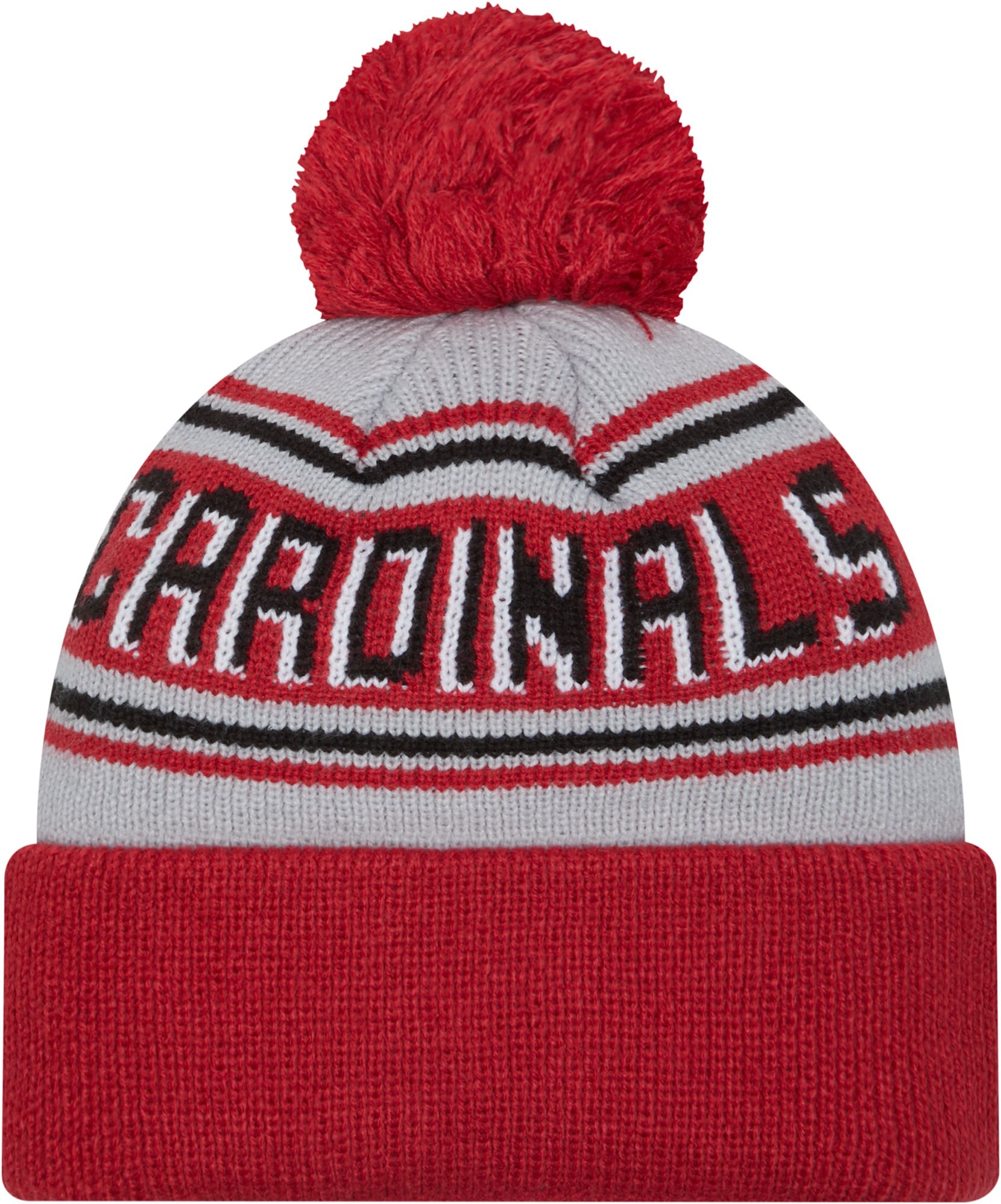 New Era Men's Arizona Cardinals Red Cheer Knit Beanie