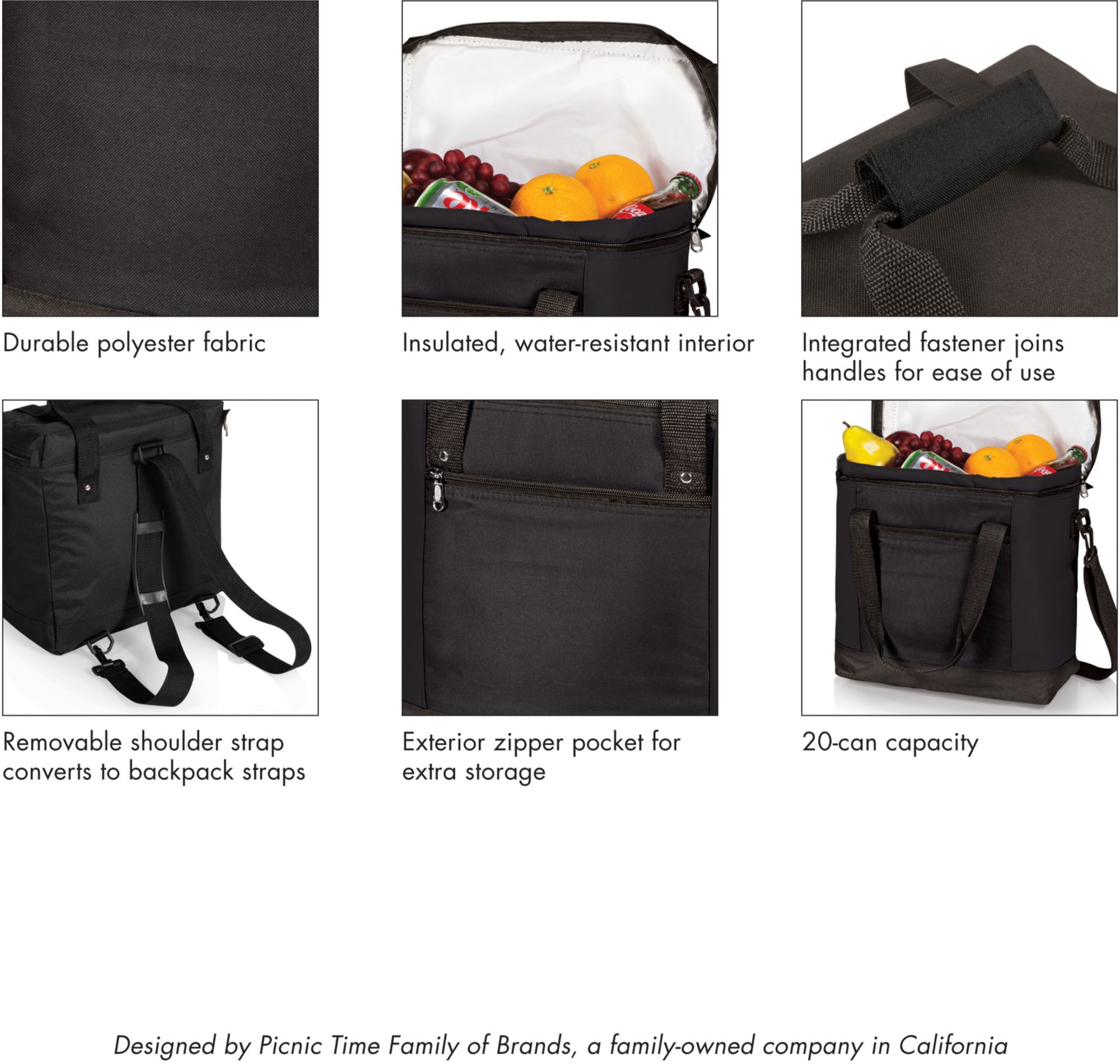 Picnic Time Washington Commanders Montero Cooler Tote Bag product image