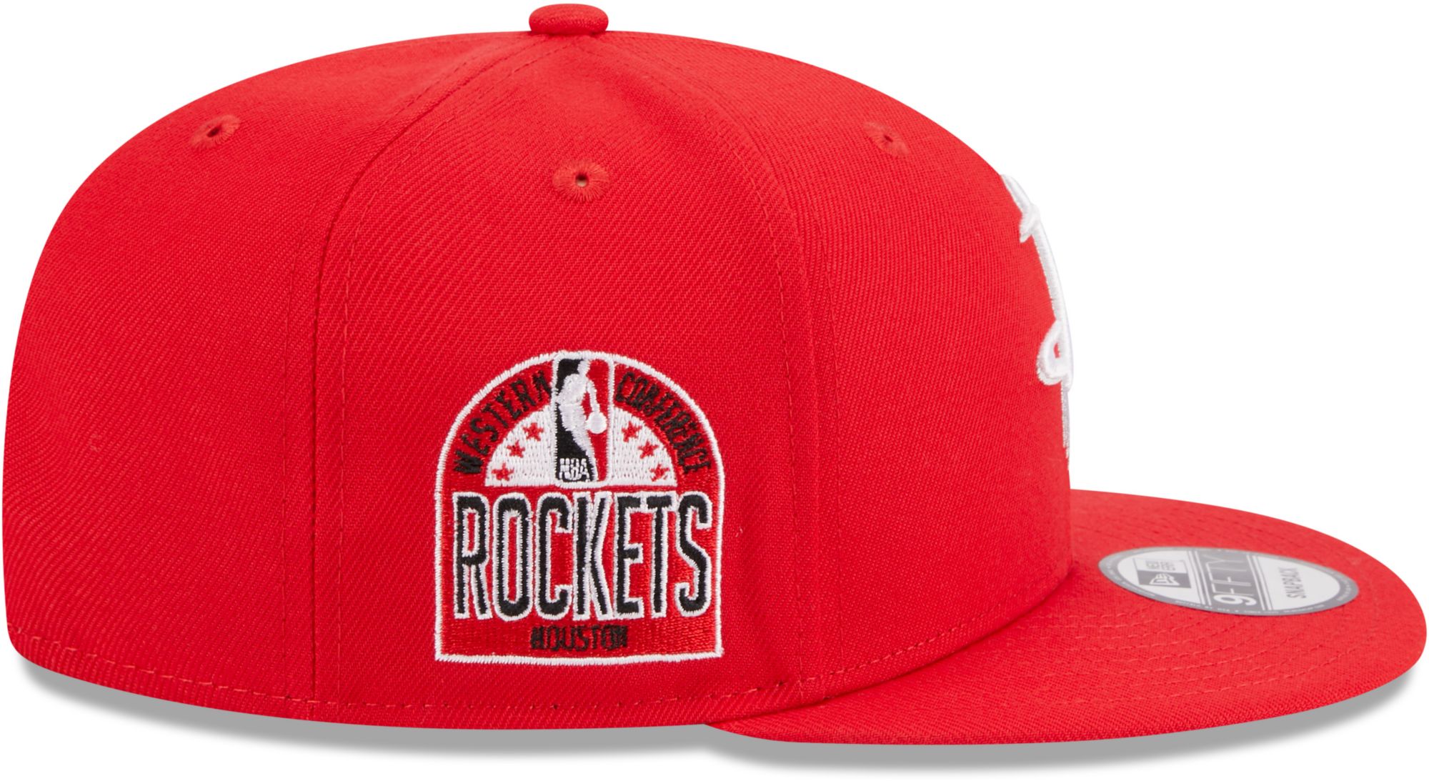 New Era Adult Houston Rockets Red 9Fifty Adjustable Hat