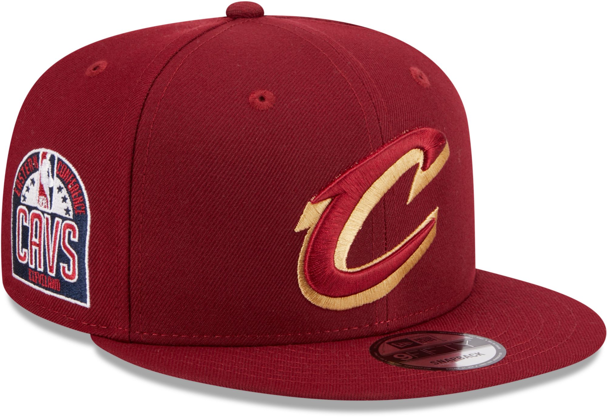 New Era Adult Cleveland Cavaliers Red 9Fifty Adjustable Hat