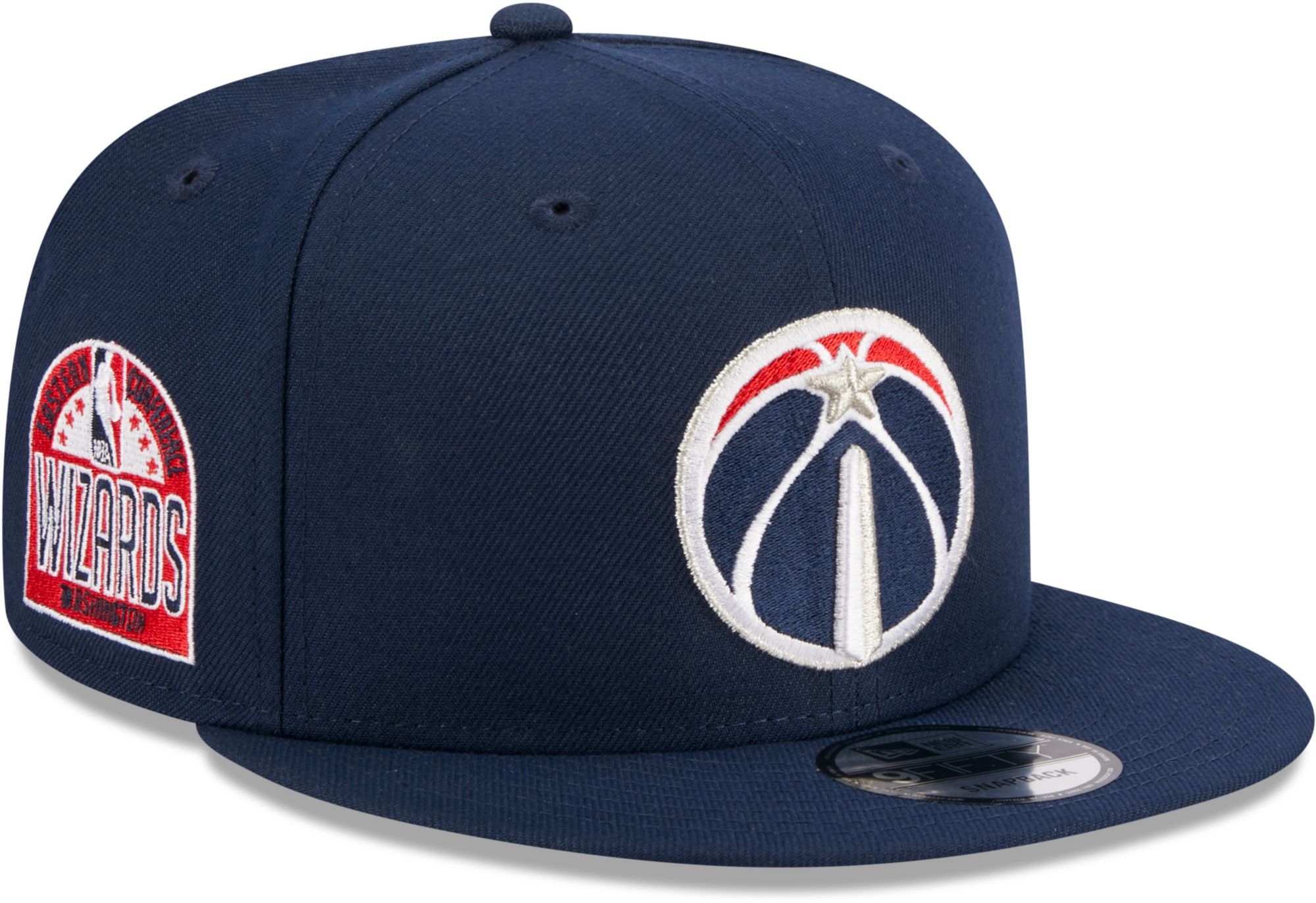 New Era Adult Washington Wizards Blue 9Fifty Adjustable Hat