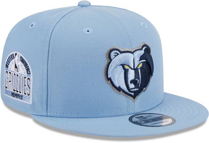 New Era Men's Memphis Grizzlies Blue 9Fifty Adjustable Hat