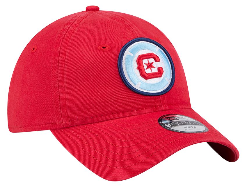 New Era Youth Chicago Fire Red Logo 9Twenty Adjustable Hat product image