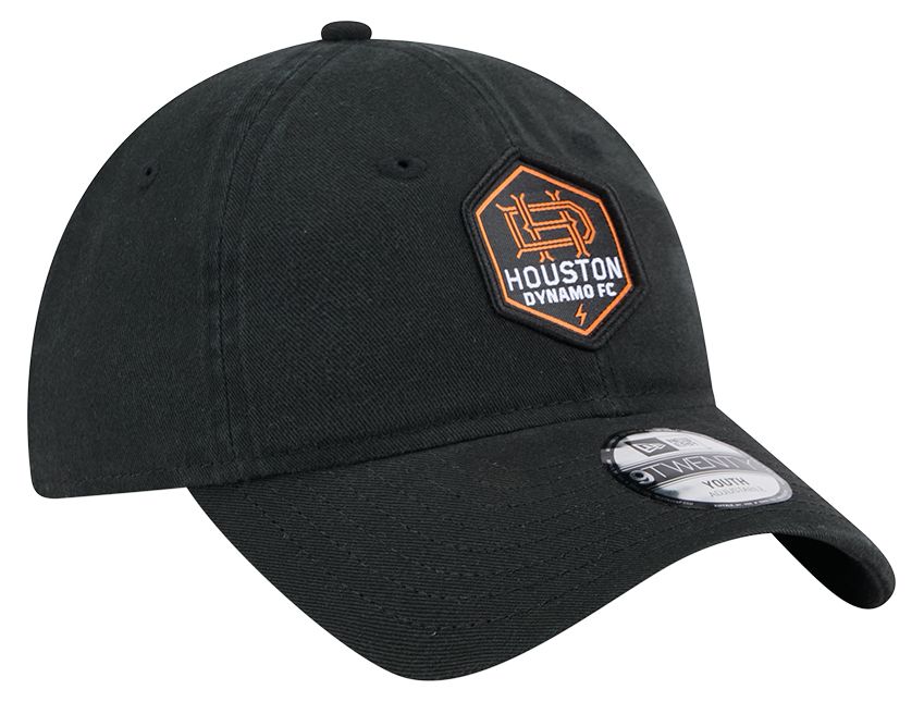 New Era Youth Houston Dynamo Black Logo 9Twenty Adjustable Hat product image