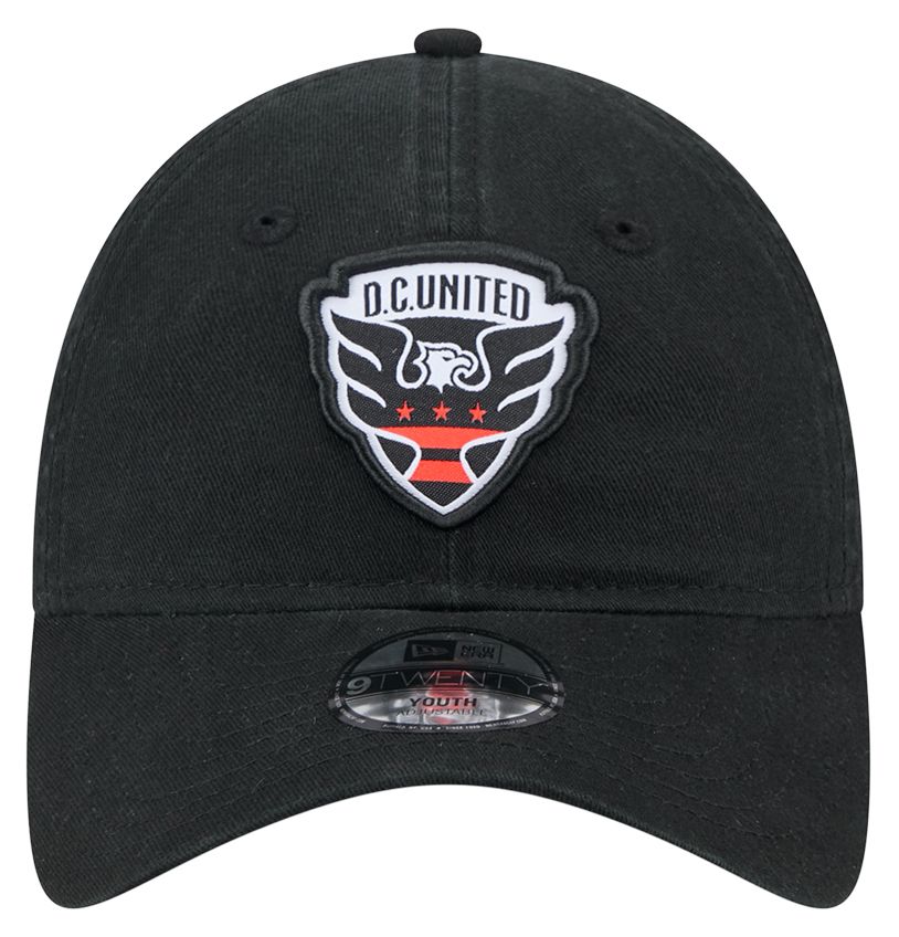 New Era Youth D.C. United Black Logo 9Twenty Adjustable Hat product image