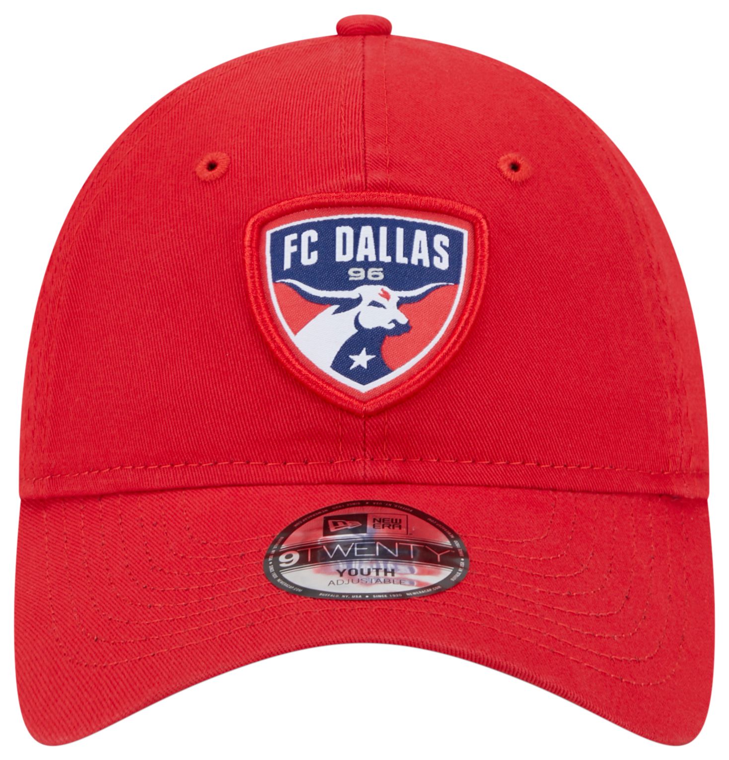 New Era Youth FC Dallas Red Logo 9Twenty Adjustable Hat product image