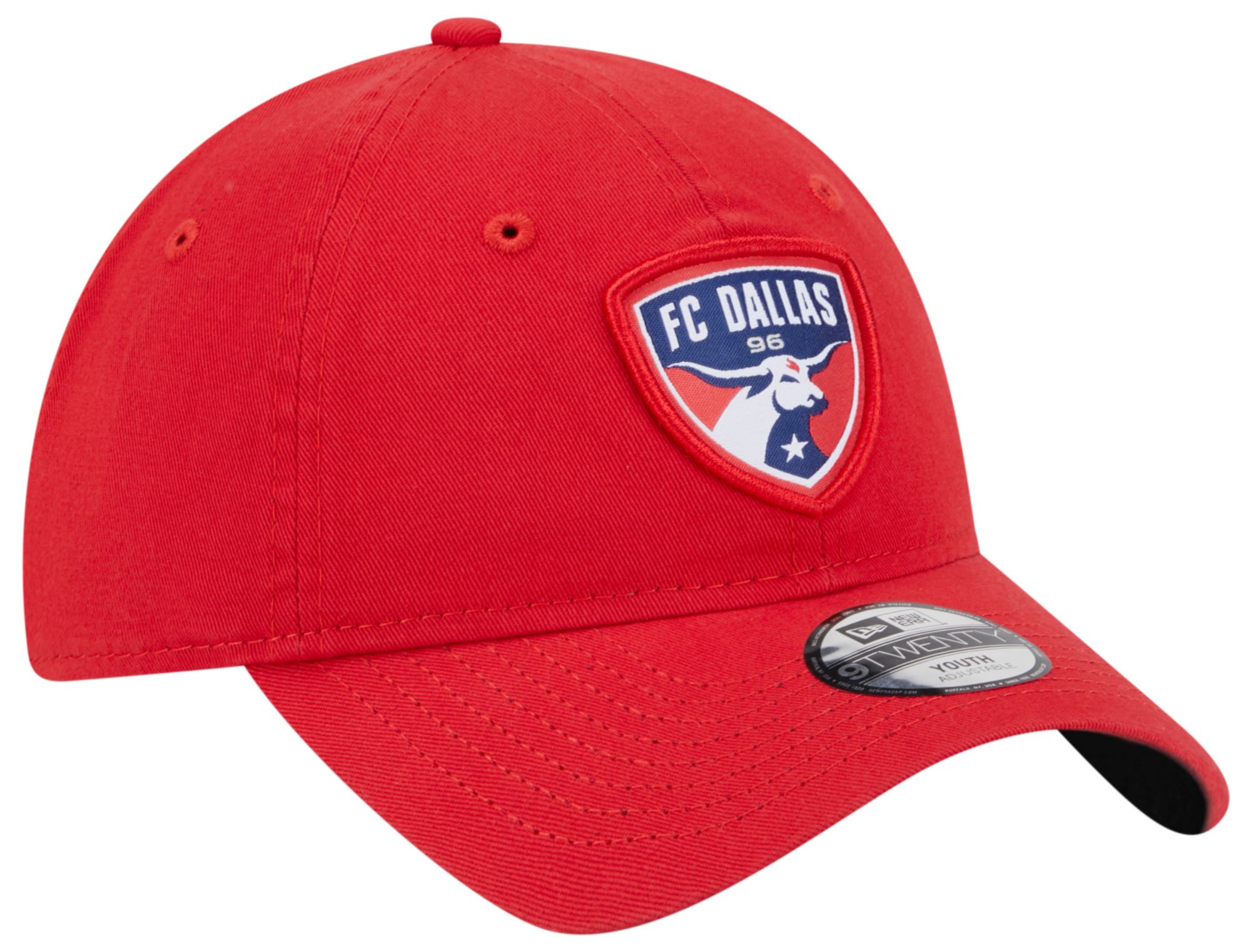 New Era Youth FC Dallas Red Logo 9Twenty Adjustable Hat product image