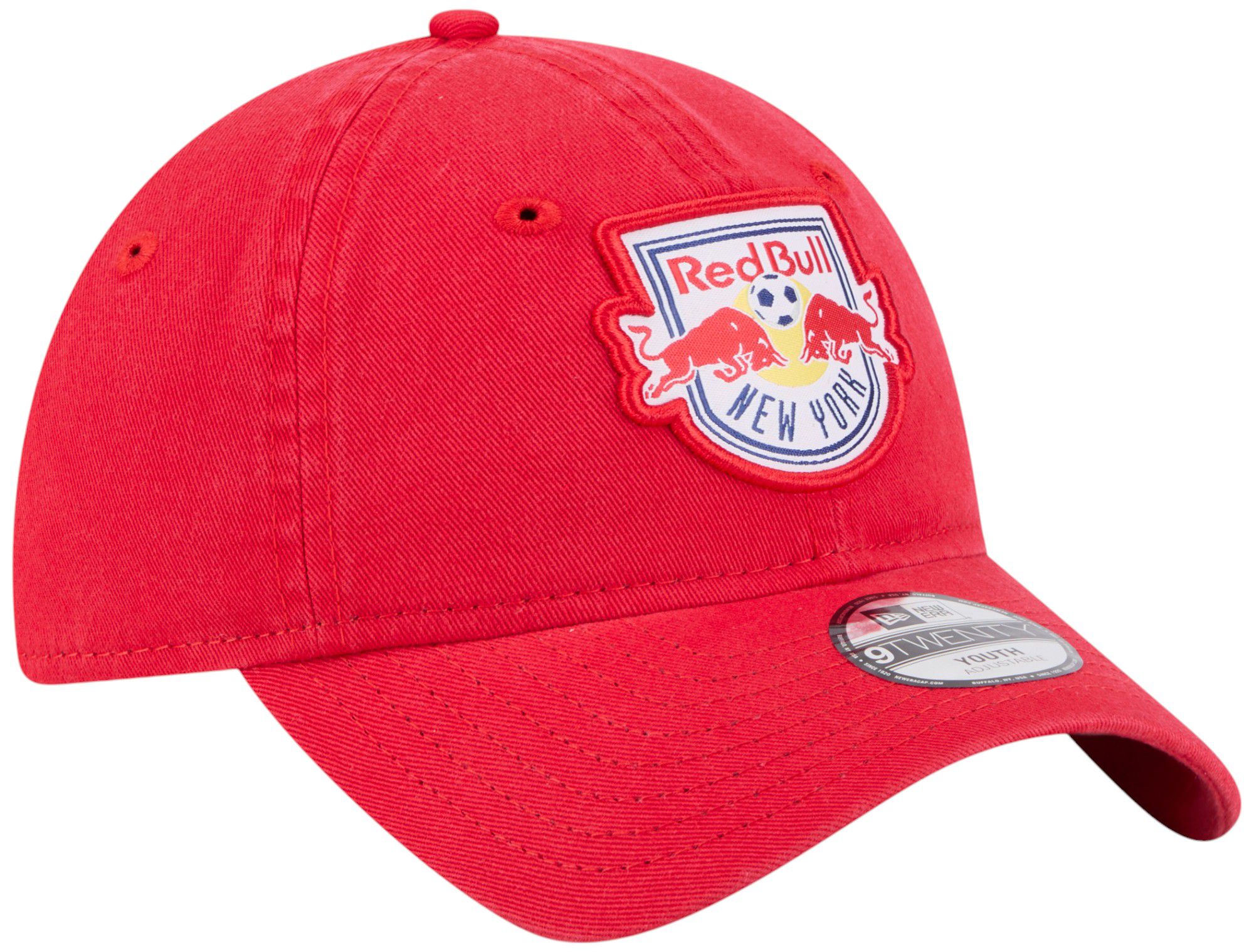New Era Youth New York Red Bulls Red Logo 9Twenty Adjustable Hat product image