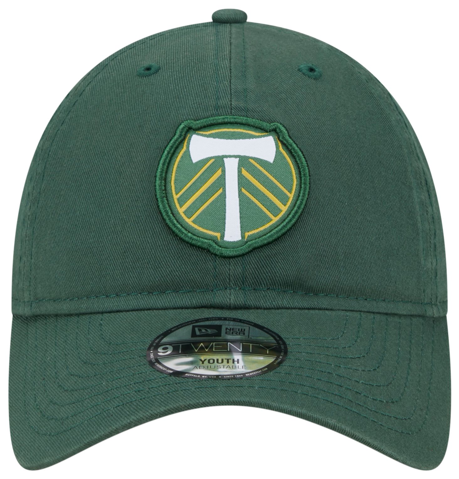 New Era Youth Portland Timbers Green Logo 9Twenty Adjustable Hat product image