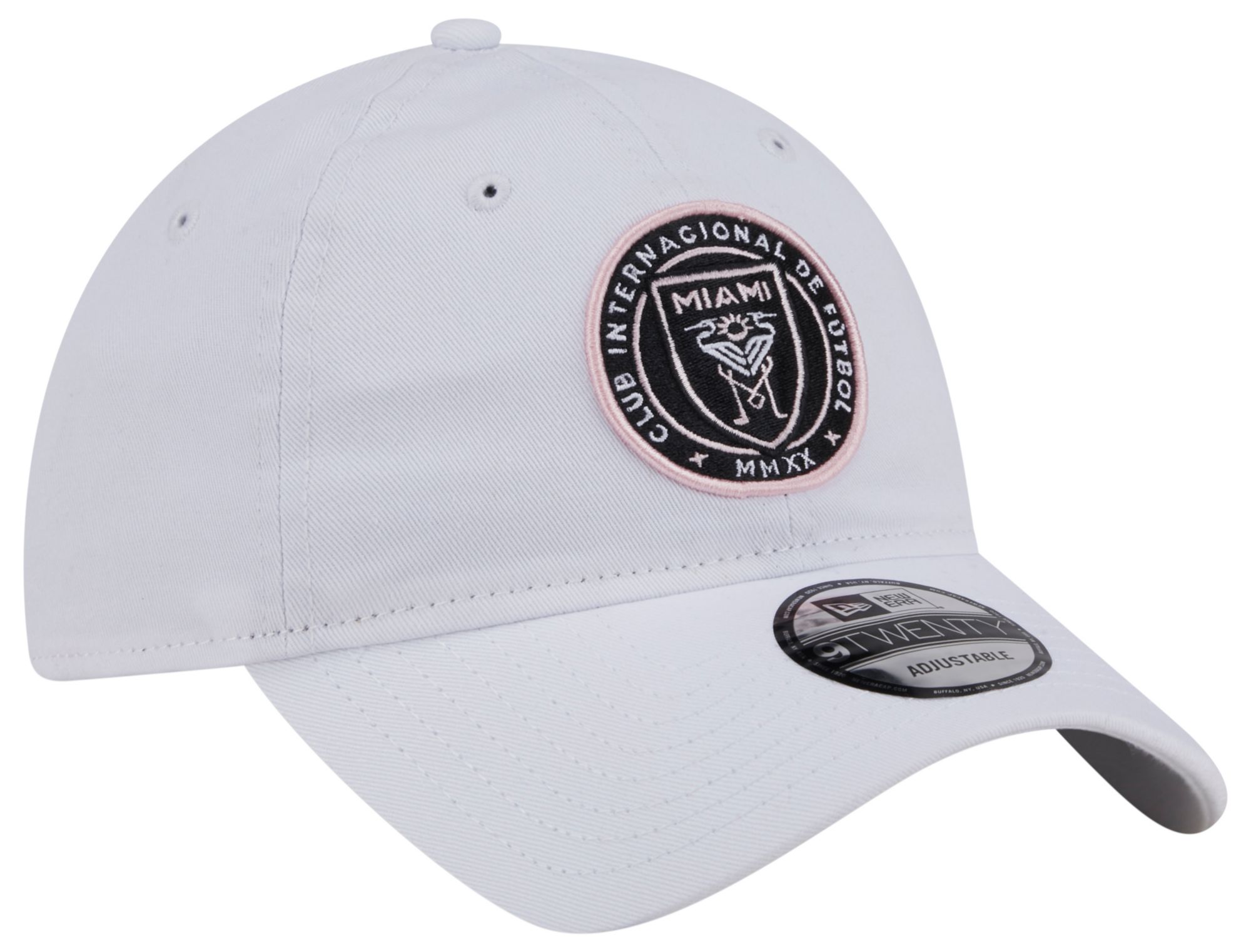 New Era Adult Inter Miami CF Alternate 9Twenty White Adjustable Hat product image