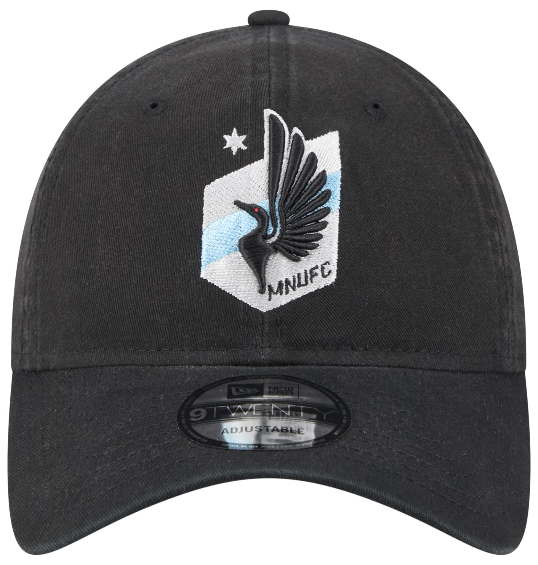 New Era Adult Minnesota United FC 2024 Alternate Logo 9Twenty Black Adjustable Hat product image