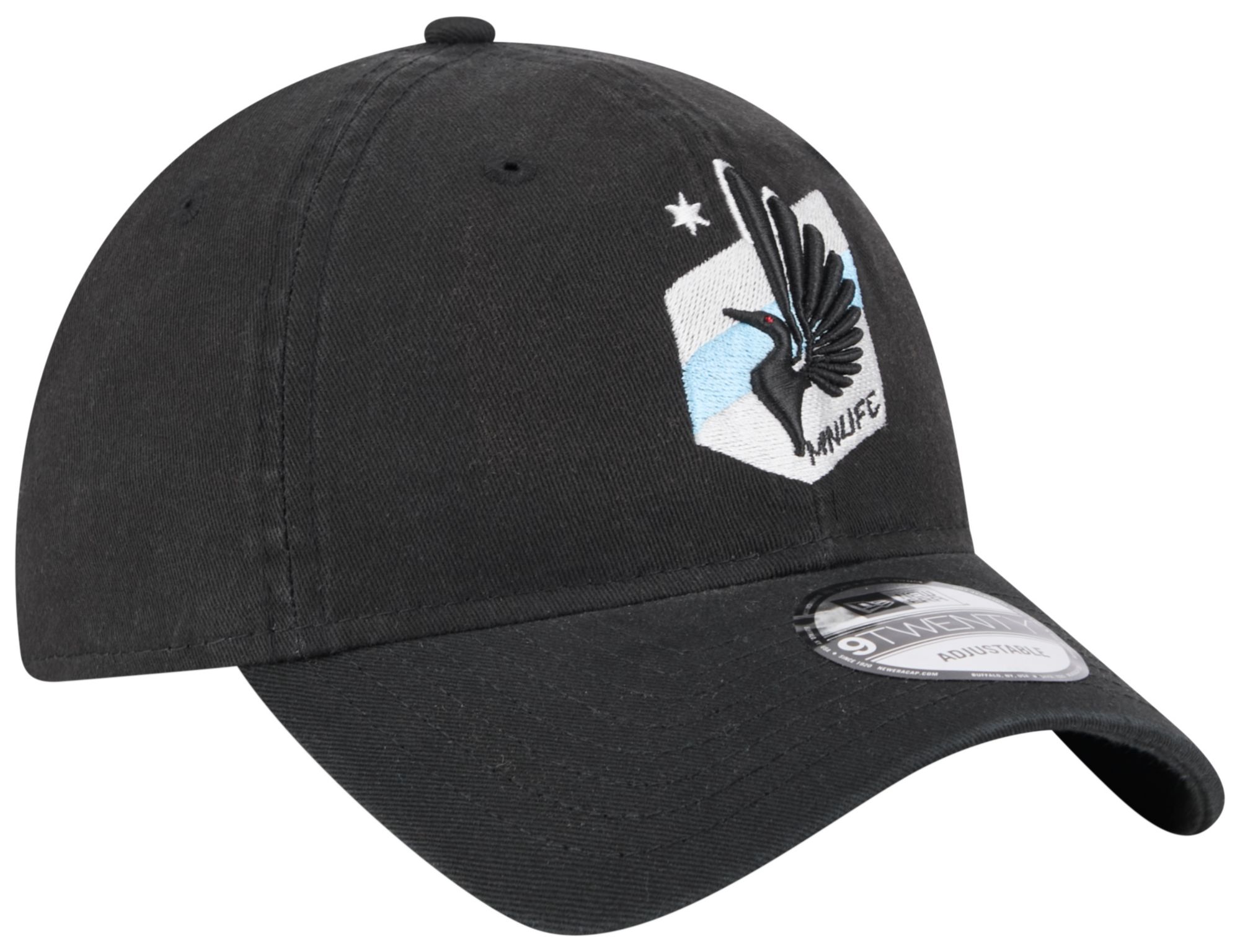 New Era Adult Minnesota United FC 2024 Alternate Logo 9Twenty Black Adjustable Hat product image