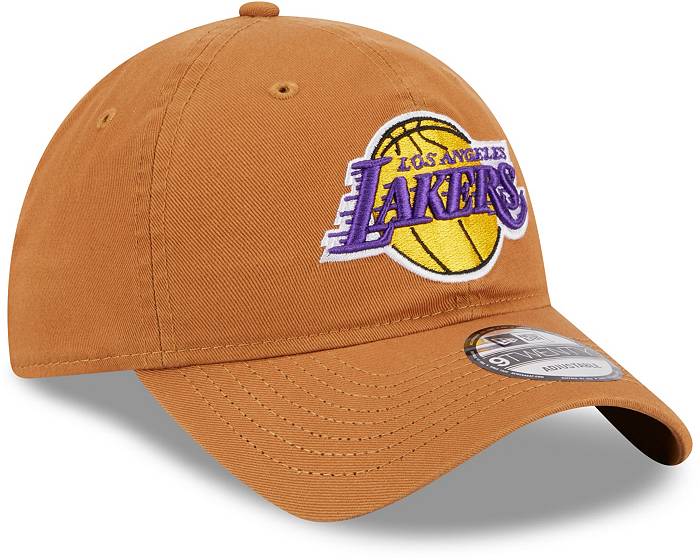 New Era Los Angeles Lakers Bronze 9TWENTY Adjustable Hat, Men's, Brown