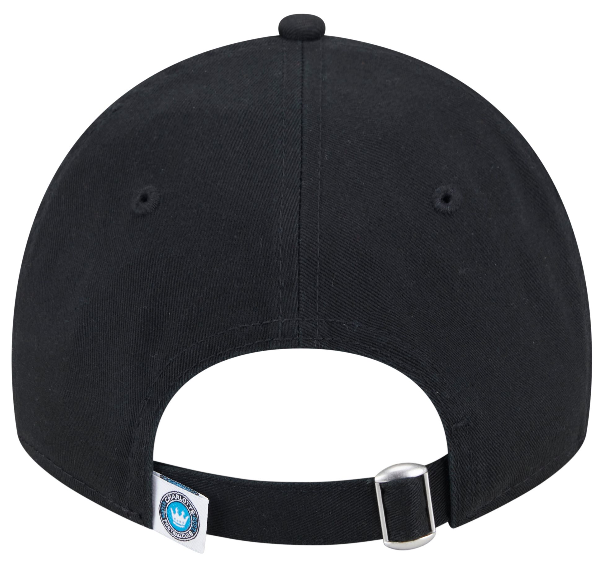 New Era Adult Charlotte FC Core Logo 9Twenty Black Adjustable Hat product image