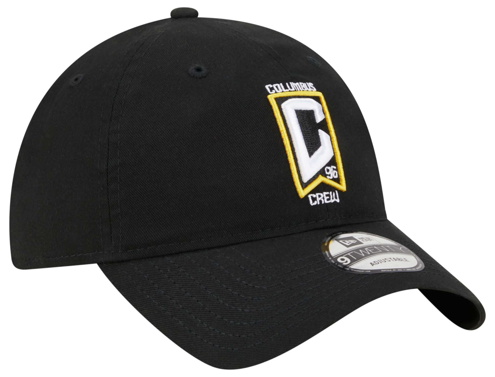 New Era Adult Columbus Crew Core Logo 9Twenty Black Adjustable Hat product image
