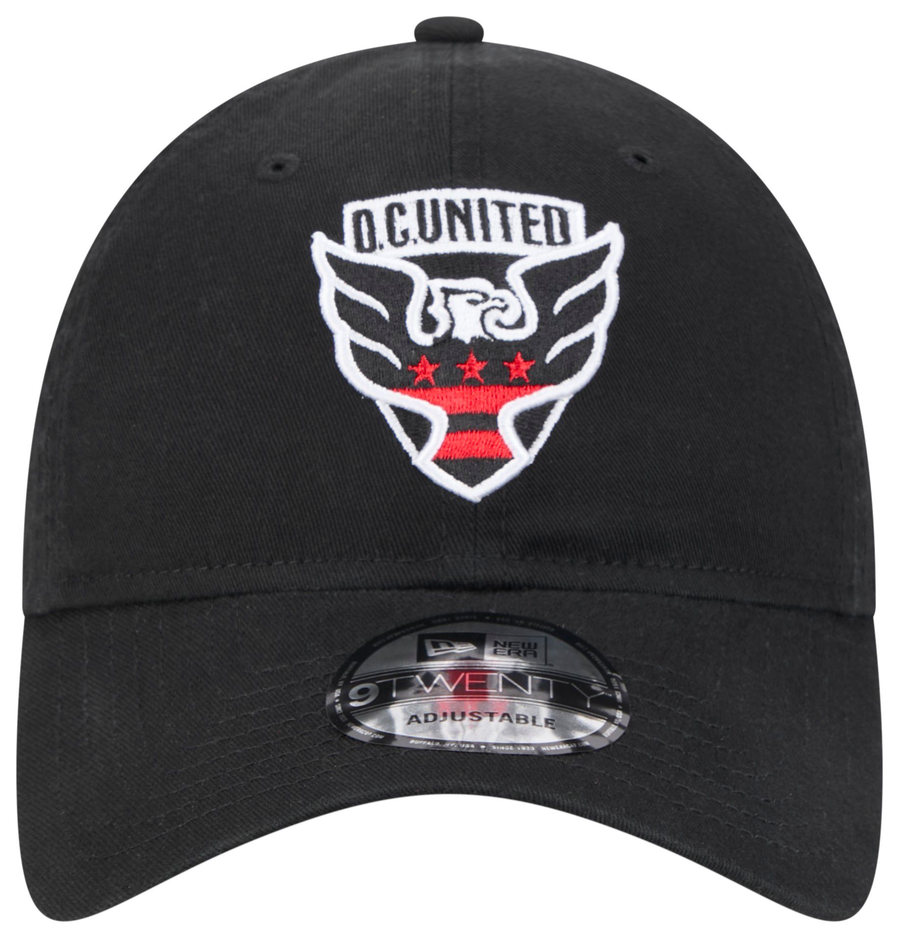 New Era Adult D.C. United 2024 Alternate Logo 9Twenty Black Adjustable Hat product image