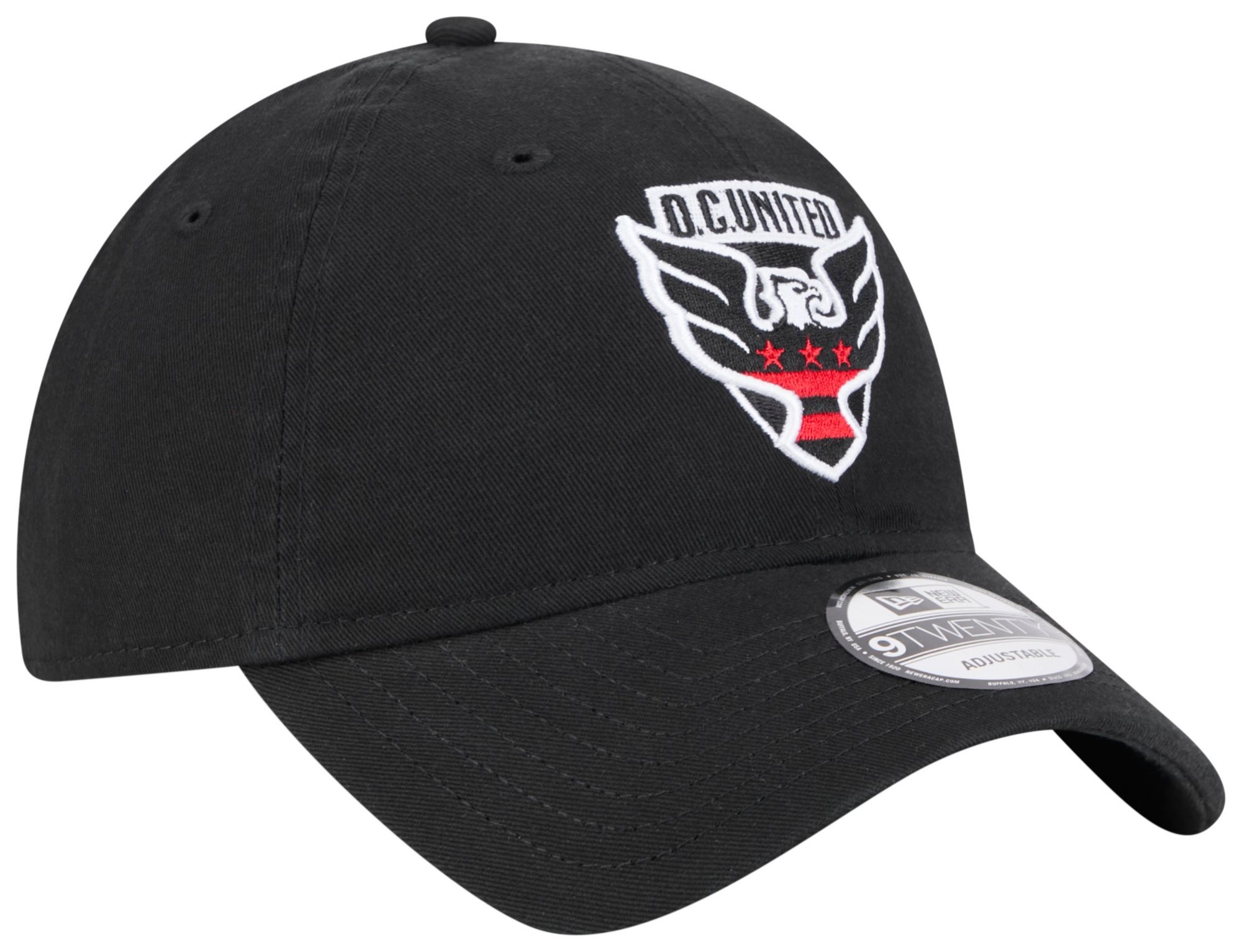 New Era Adult D.C. United 2024 Alternate Logo 9Twenty Black Adjustable Hat product image