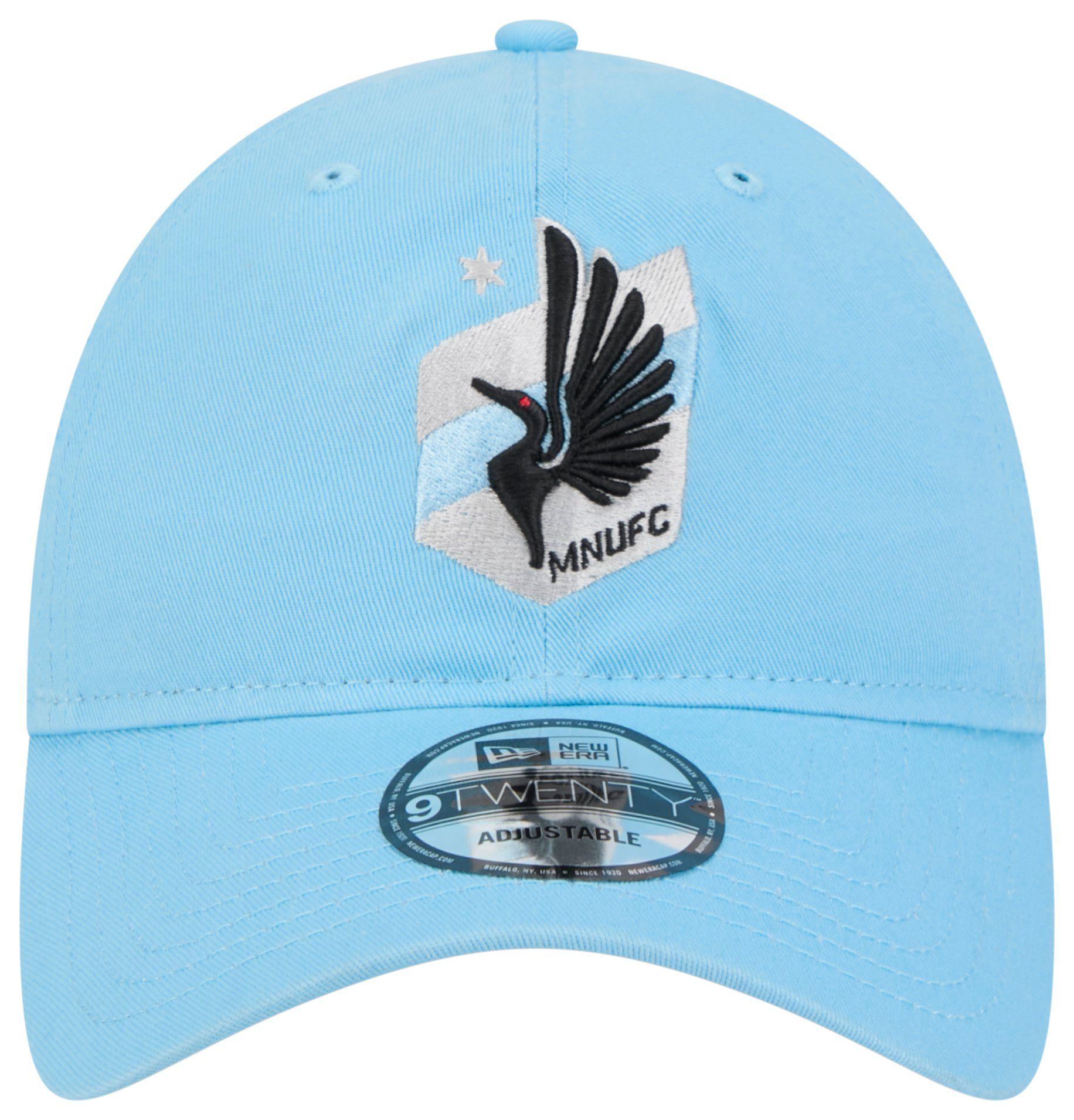 New Era Adult Minnesota United FC 2024 Core Logo 9Twenty Light Blue Adjustable Hat product image