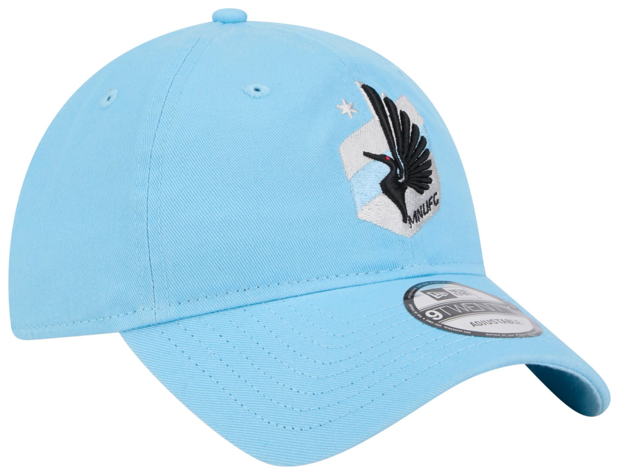 New Era Adult Minnesota United FC 2024 Core Logo 9Twenty Light Blue Adjustable Hat product image