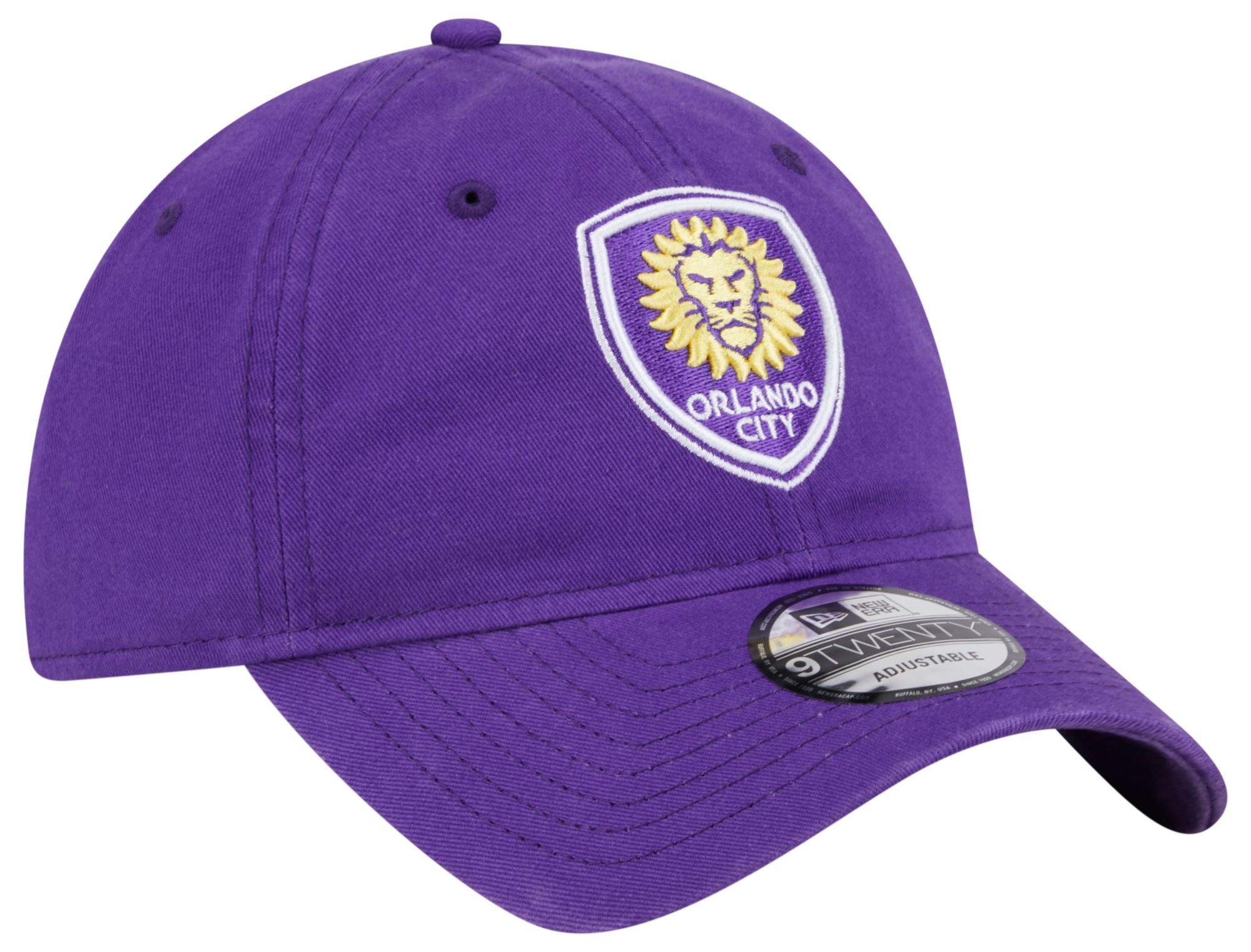 New Era Adult Orlando City Core Logo 9Twenty Purple Adjustable Hat product image