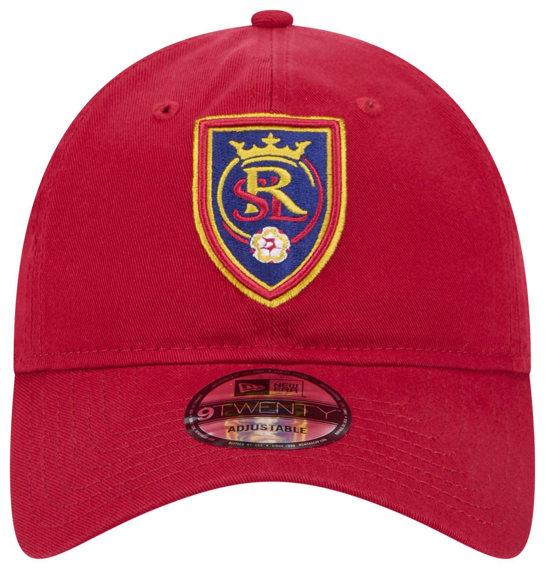 New Era Adult Real Salt Lake 2024 Core Logo 9Twenty Red Adjustable Hat product image