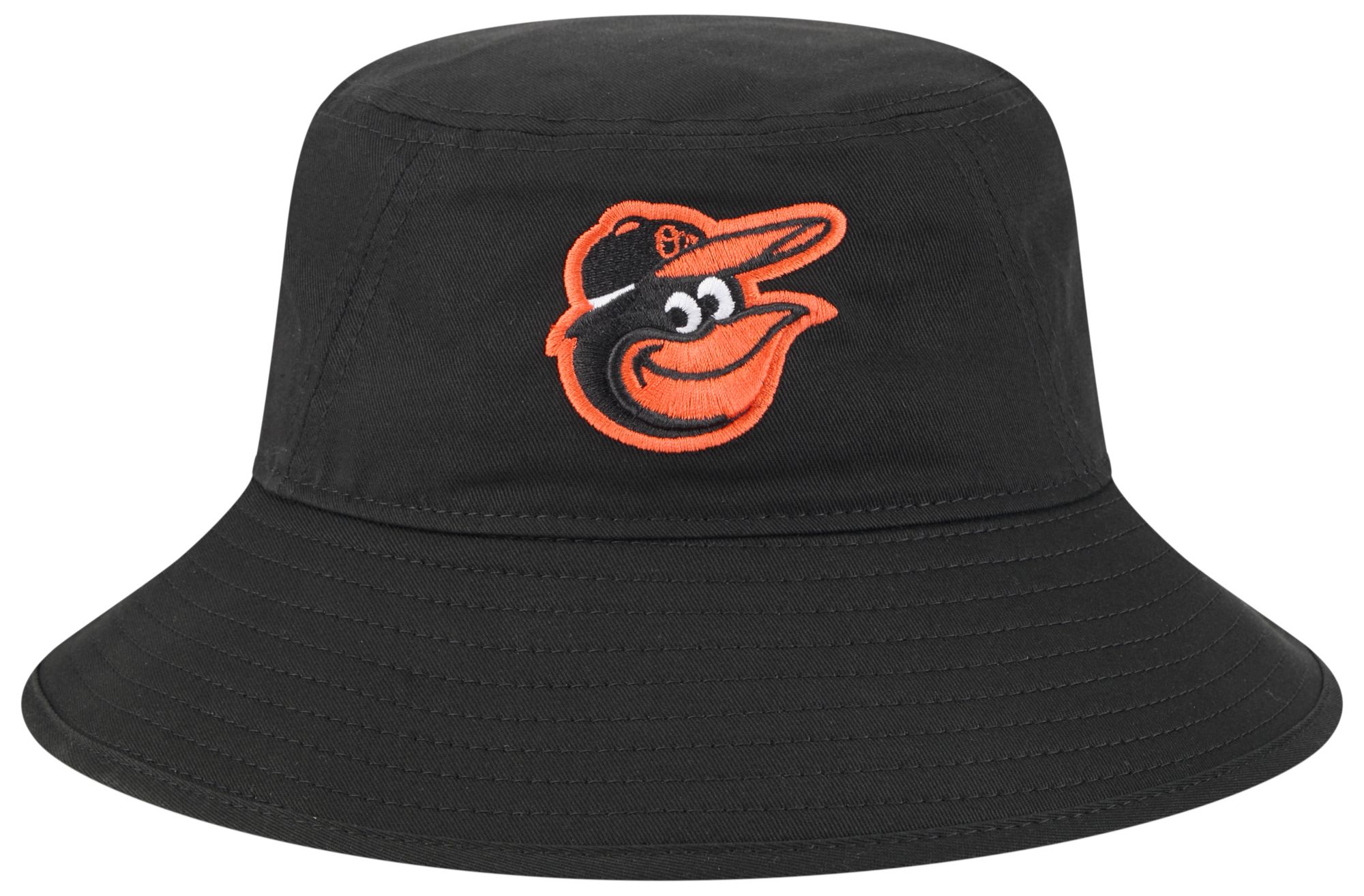 New Era Adult Baltimore Orioles Black Bucket Hat product image