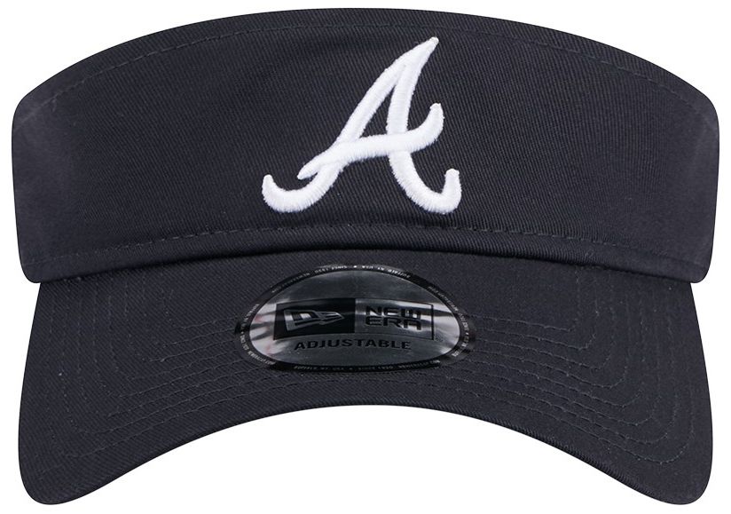 New Era Adult Atlanta Braves Navy Evergreen Visor product image
