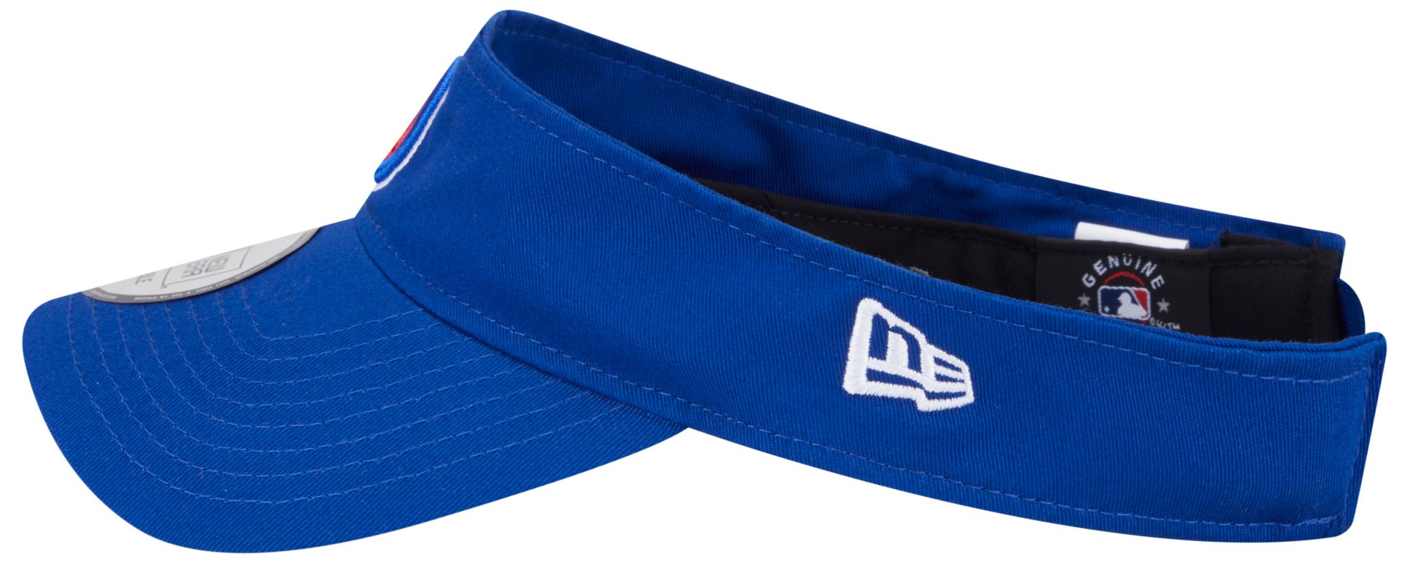 New Era Adult Chicago Cubs Blue Logo Visor product image