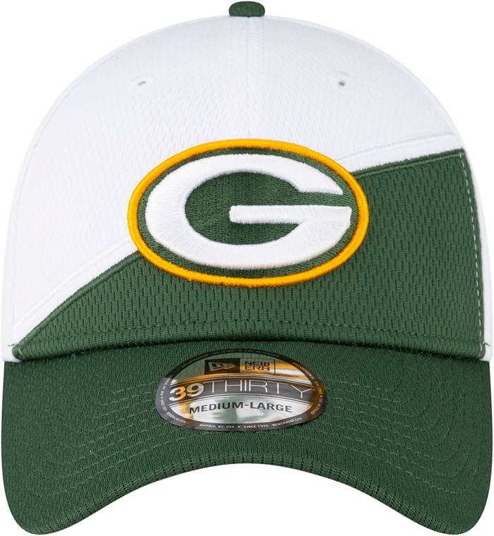 New Era Men's Green Bay Packers 2023 Sideline Team Color 39Thirty Stretch  Fit Hat