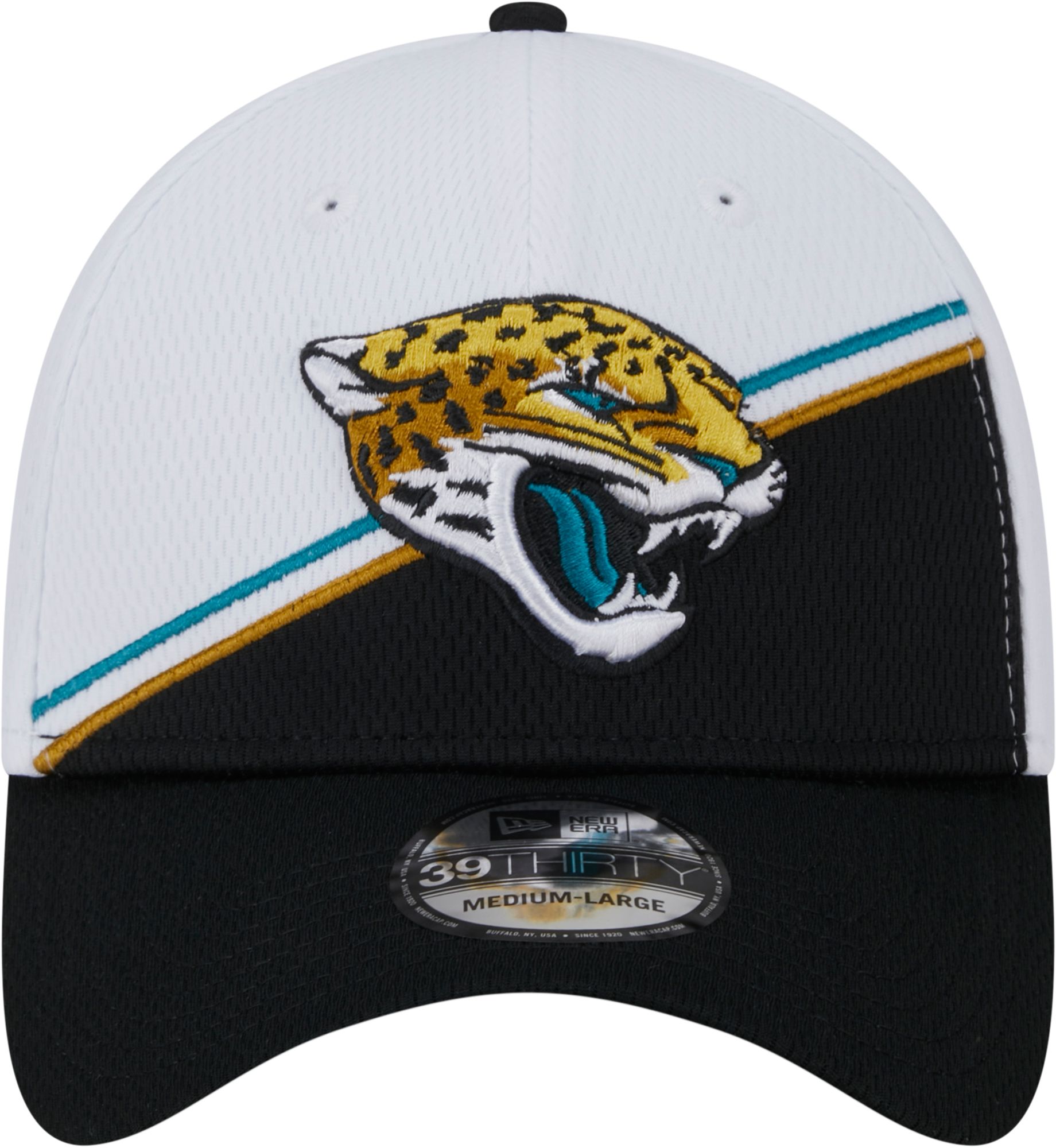 New Era Men's Jacksonville Jaguars 2023 Sideline Team Color 39Thirty  Stretch Fit Hat | The Market Place