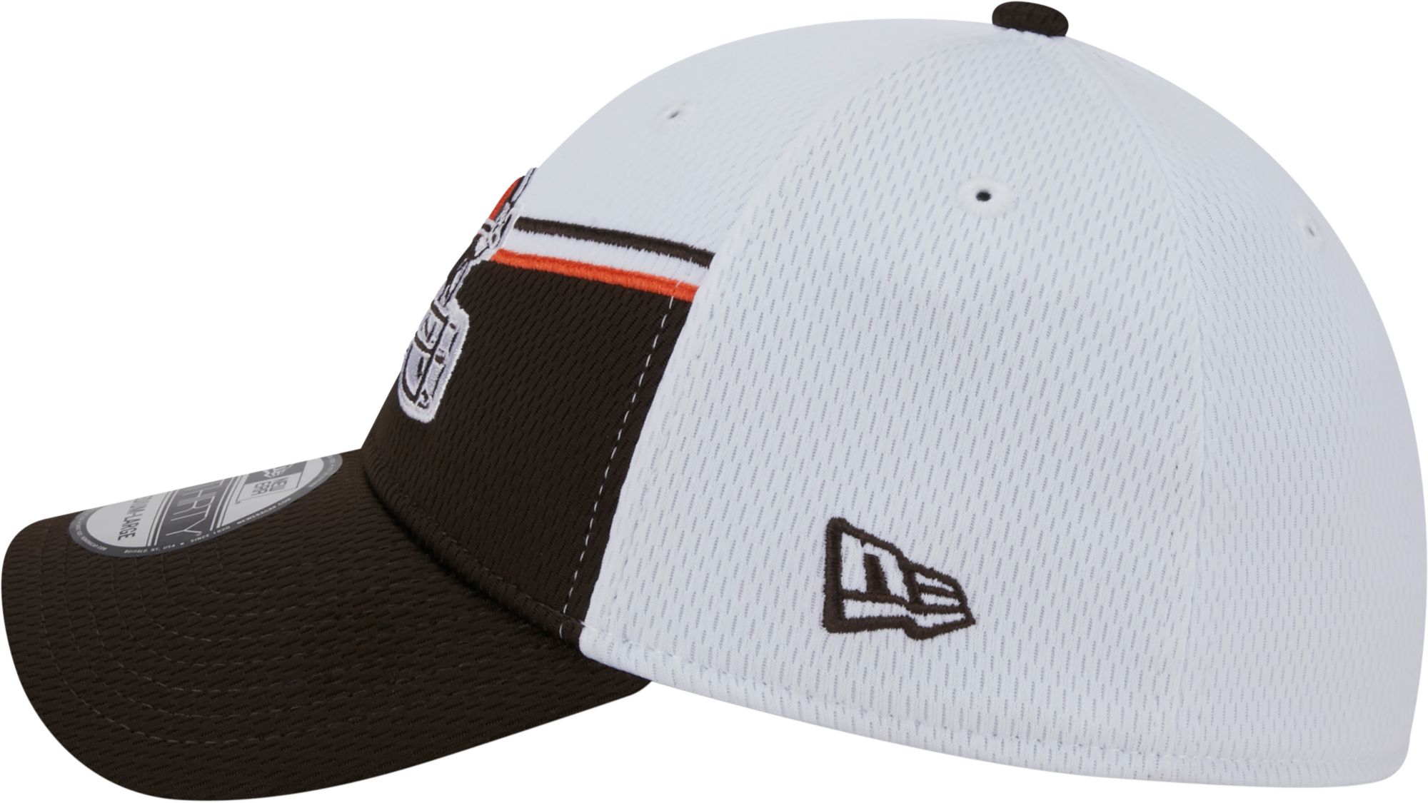 New Era Men's Cleveland Browns 2023 Sideline Team Color 39Thirty Stretch Fit Hat