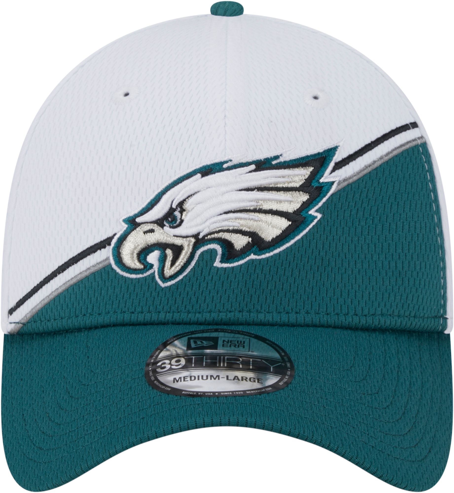 New Era Men's Philadelphia Eagles 2023 Sideline Team Color 39Thirty Stretch Fit Hat