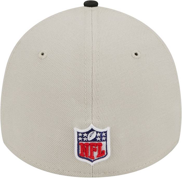 Las Vegas Raiders New Era Gray/Black 2023 Sideline 59FIFTY Fitted Hat