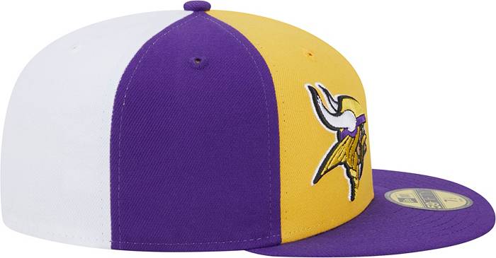Men's New Era Purple Minnesota Vikings 2021 NFL Sideline Home 59FIFTY Fitted Hat