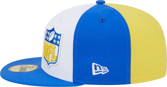 Los Angeles Rams Mens Mitchell & Ness Big Face Helmet Shorts Blue
