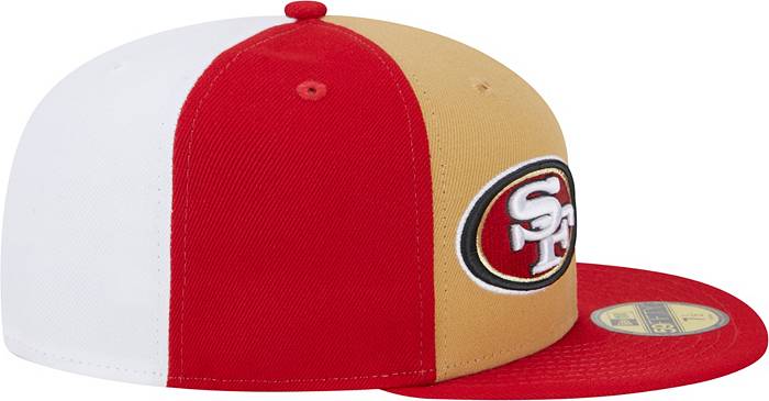 New Era Men's San Francisco 49ers 2023 Sideline Pinwheel 59FIFTY Fitted Hat - 7 1/8 Each